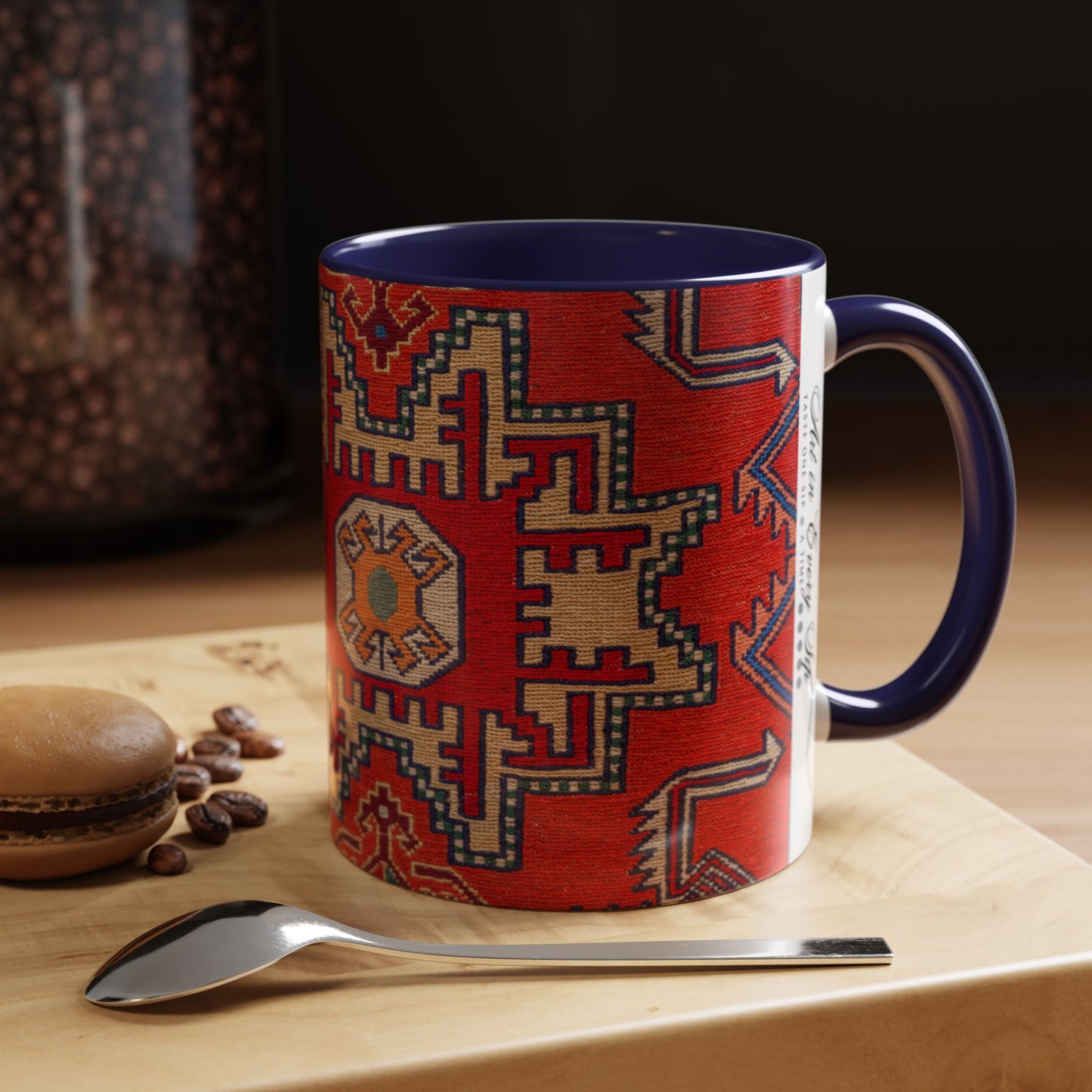 Accent Coffee Mug 11, 15oz_ N3+ Series ACM11OZ PT2WW019_ Limited Edition Perfect Blend of Style by WesternWaves: