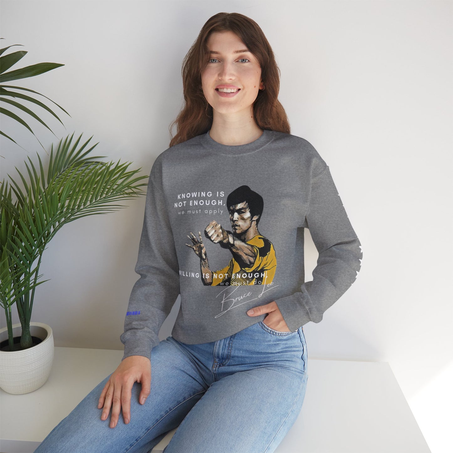 Unisex Heavy Blend™ Crewneck Sweatshirt_ N2+ Sports Series UHBCSS PT2WW008_ Limited Edition ‘Zeztz’ Brand Sports Elements by WesternWaves:
