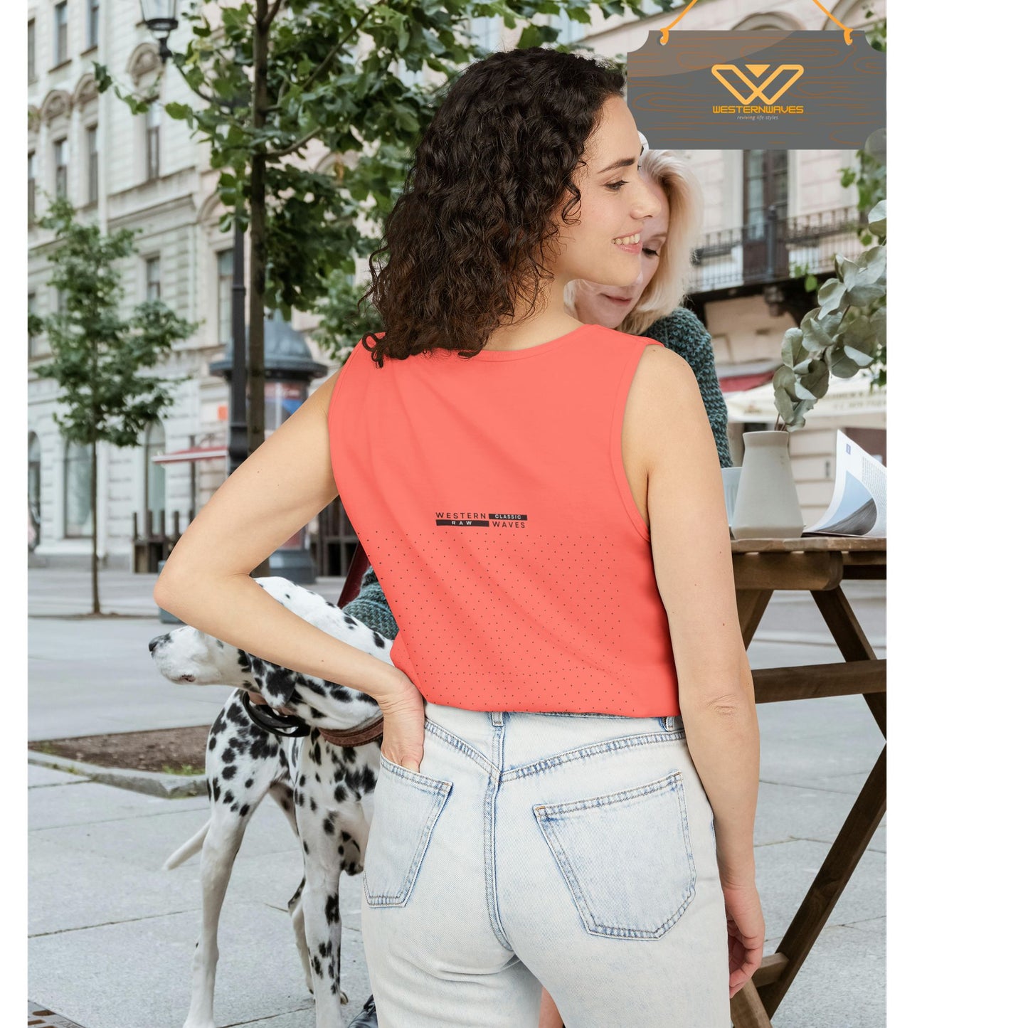 Unisex Garment-Dyed Tank Top_ Series N7* USDYEDTTOPS PT2WW001_ Limited Edition by WesternWaves: