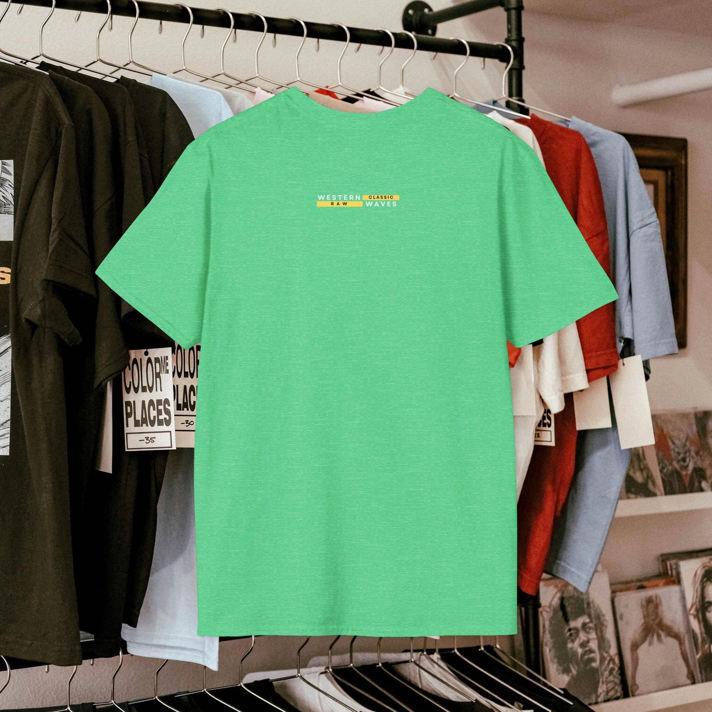 Unisex Softstyle T-Shirt_ N+ Series USSTS FT2WW010_ Limited Edition by WesternWaves: