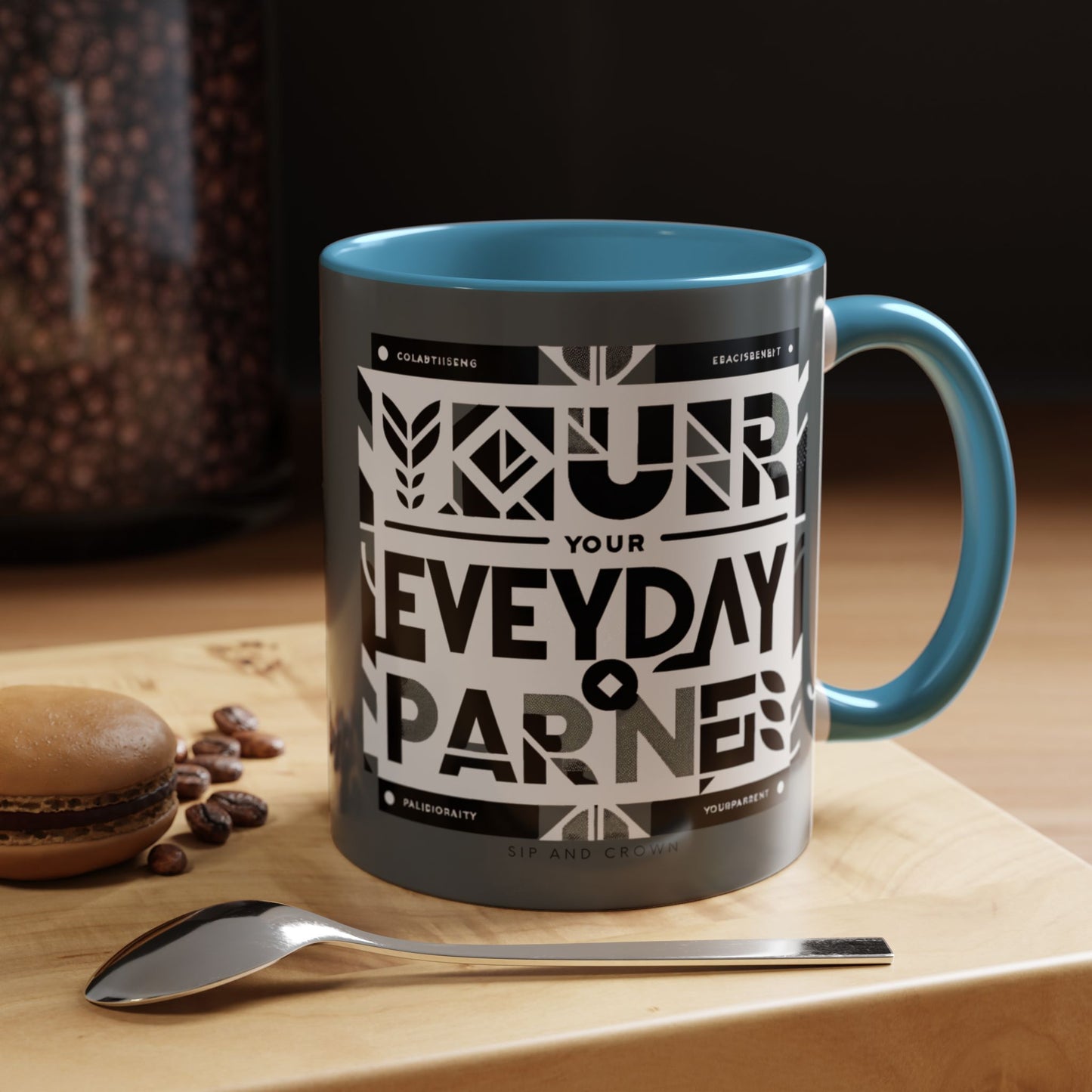 Accent Coffee Mug 11oz _ N3* Series ACM11OZ PT2WW021_ Limited Edition Perfect Blend of Style by WesternWaves: