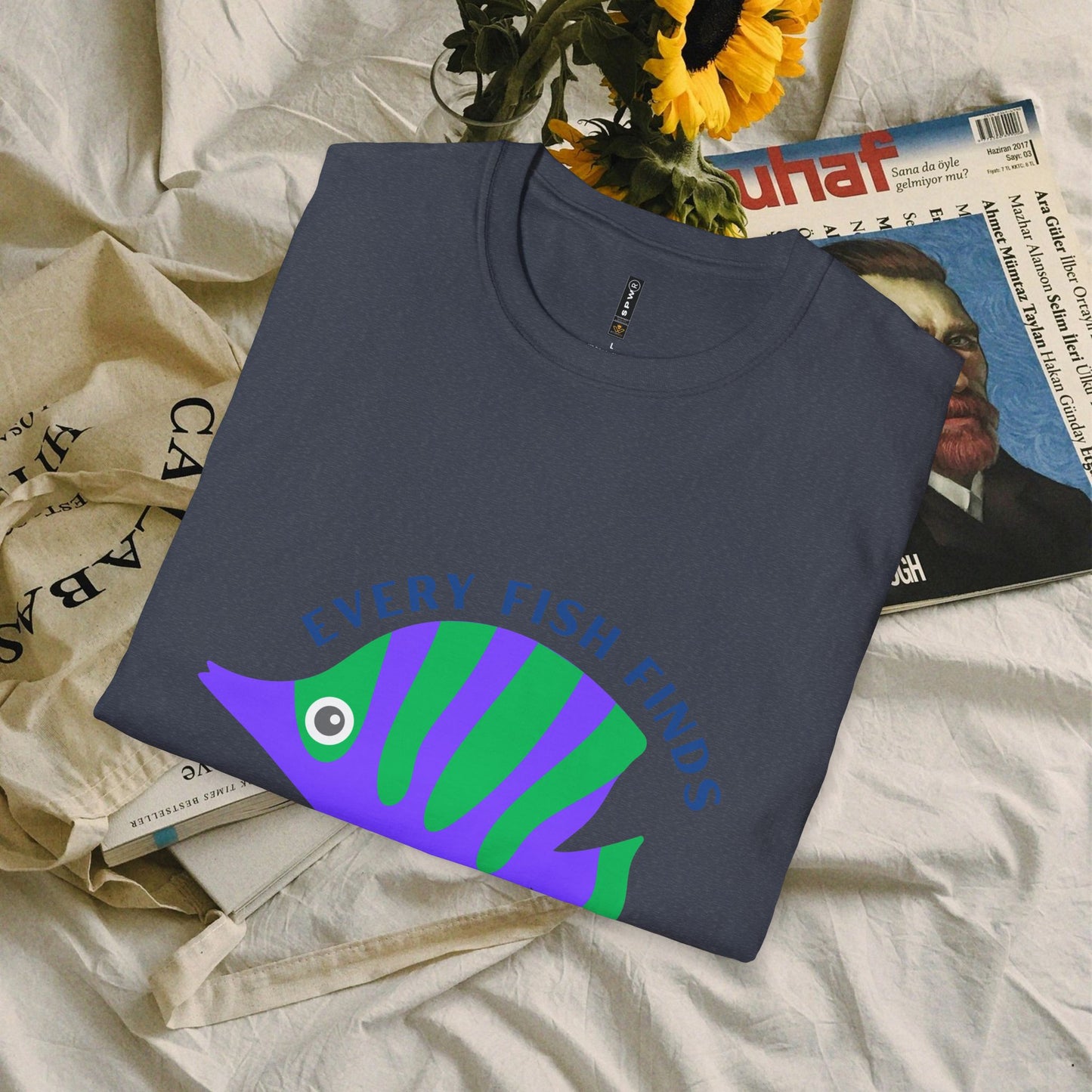 Unisex Softstyle T-Shirt_ N+ Series USSTS FT2WW009_ Limited Edition by WesternWaves:
