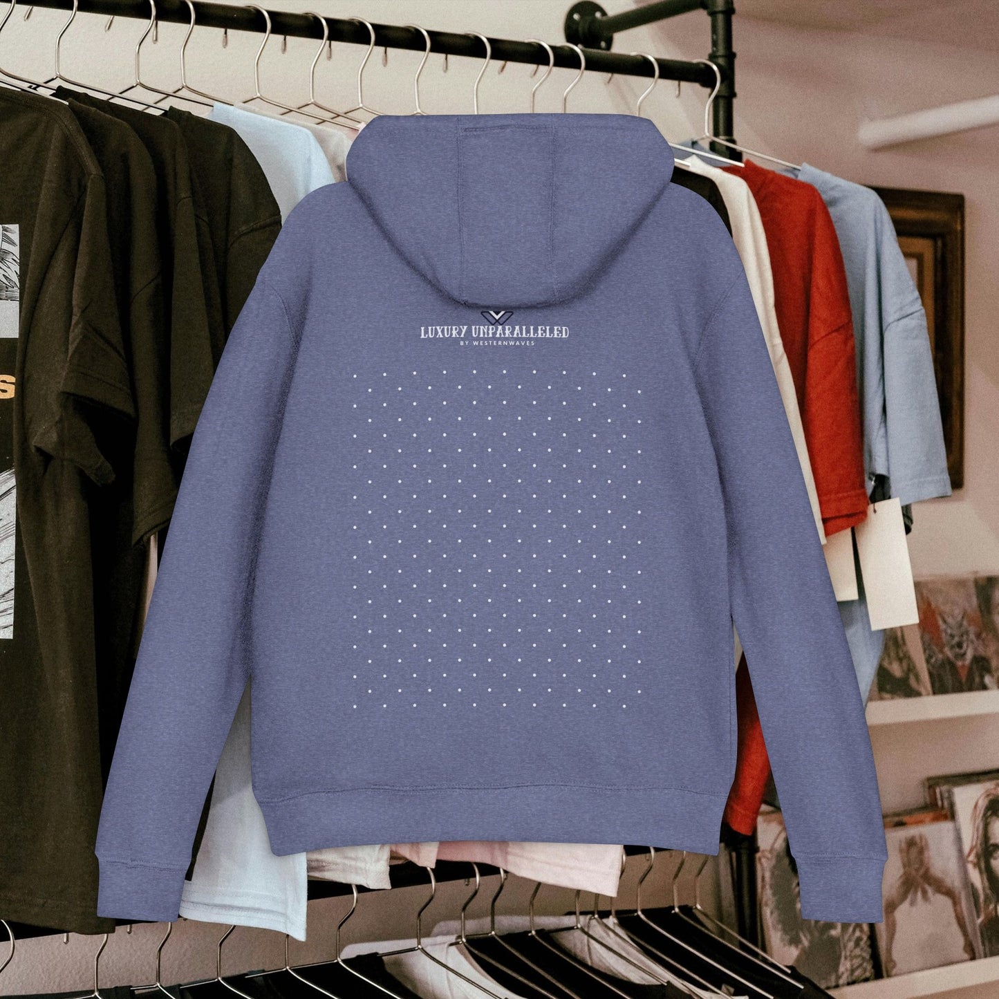 Unisex French Terry Hoodie_ 19 June 2025_ Limited Edition Cozy Casual Wear, Perfect for Hiking & Outdoors by WesternWaves: