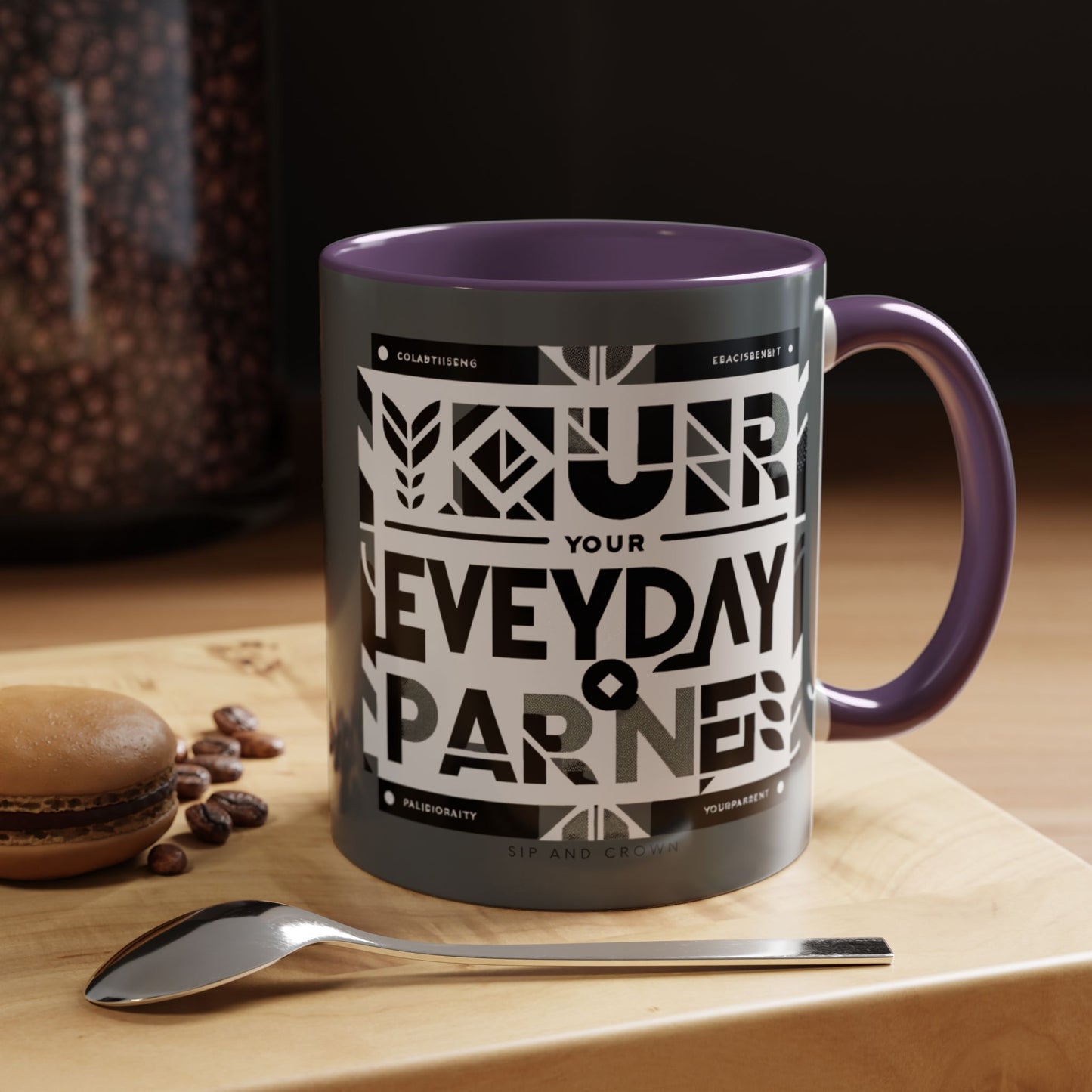 Accent Coffee Mug 11oz _ N3* Series ACM11OZ PT2WW021_ Limited Edition Perfect Blend of Style by WesternWaves:
