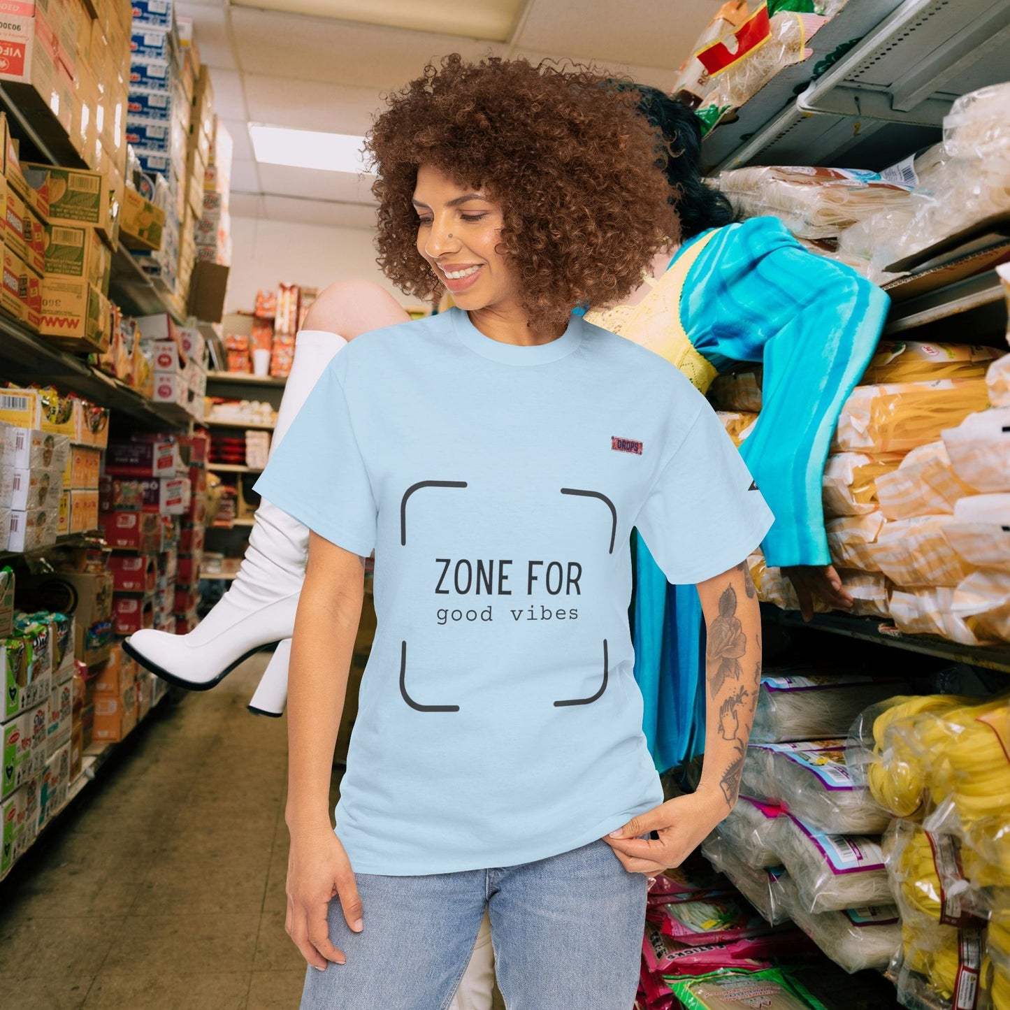 Unisex Heavy Cotton Tee_ 20 July 2025_ Limited Edition Unique Summer Wear_ by WesternWaves: