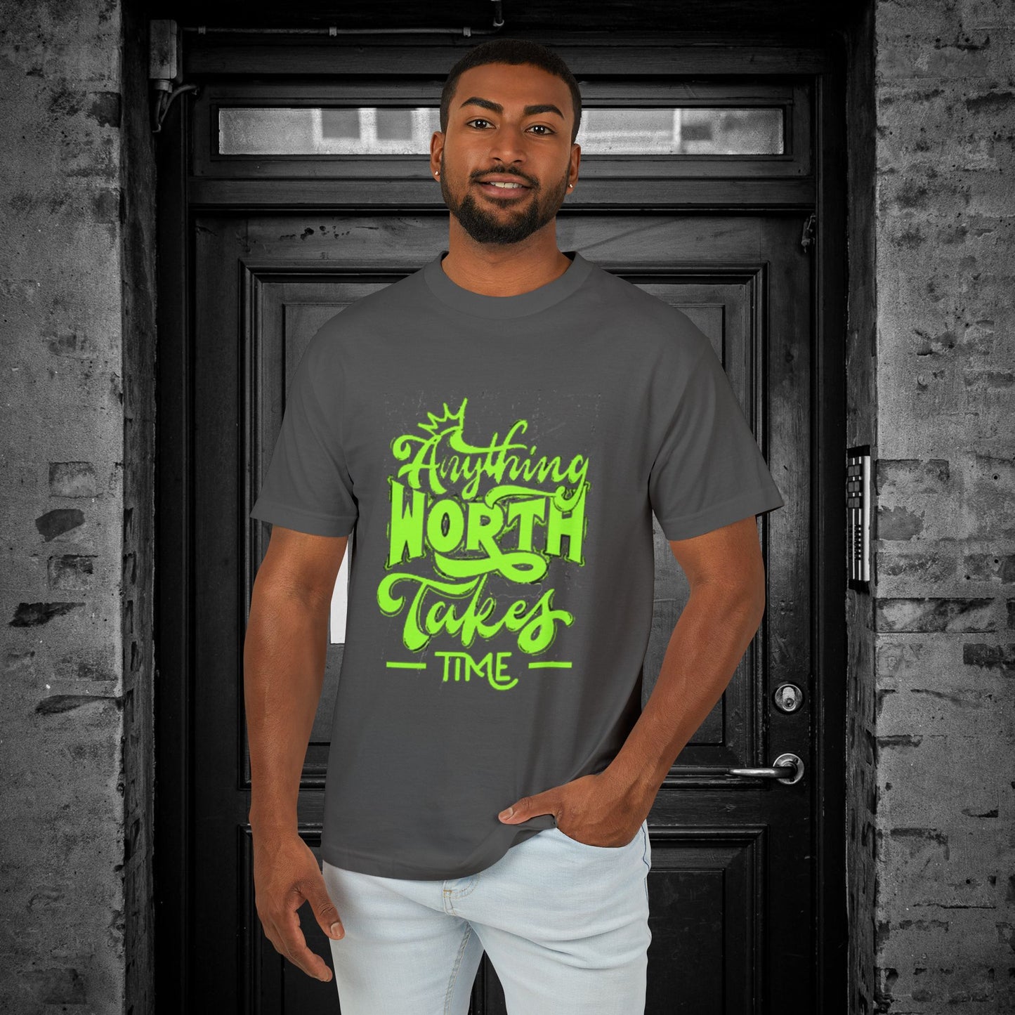 Unisex Garment-Dyed Heavyweight Cotton Tee_ N2+ Series USGDHWCTEE PT2WW007_ Limited Edition Statement of Style by WesternWaves: