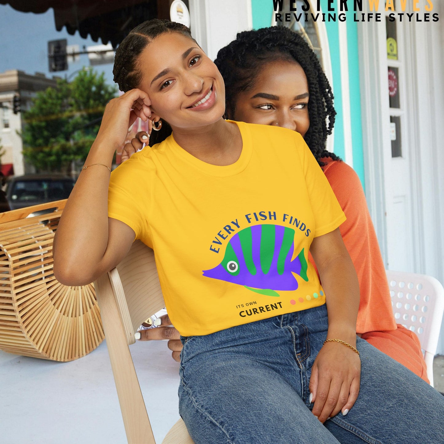 Unisex Softstyle T-Shirt_ N+ Series USSTS FT2WW010_ Limited Edition by WesternWaves: