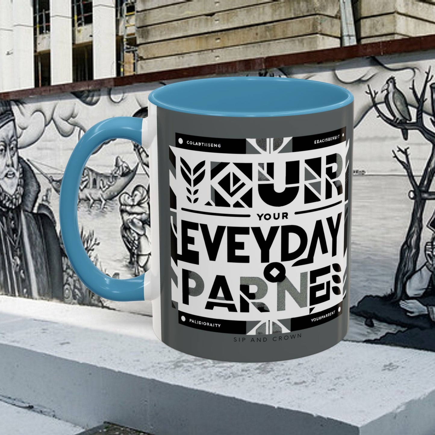 Accent Coffee Mug 11oz _ N3* Series ACM11OZ PT2WW021_ Limited Edition Perfect Blend of Style by WesternWaves: