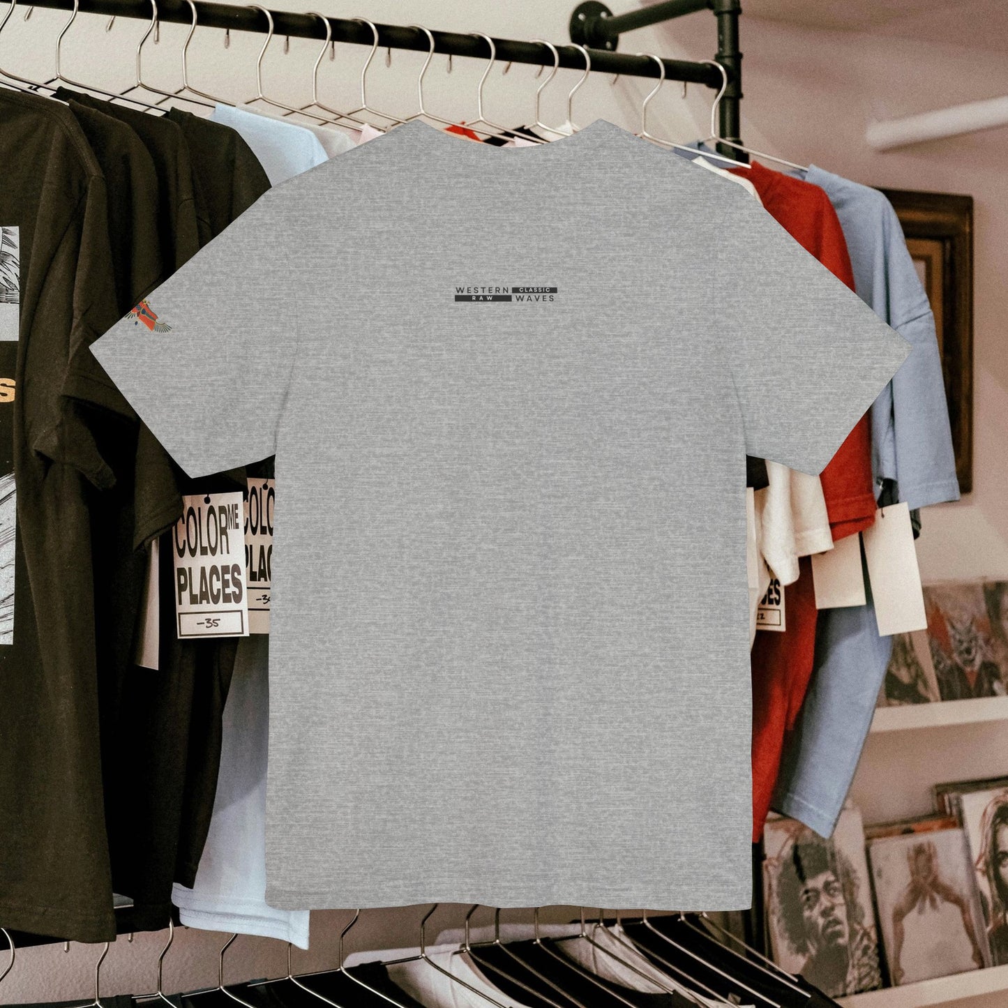 Unisex Jersey Short Sleeve Tee_ N2 Series PT2WW003_Limited Edition by WesternWaves: