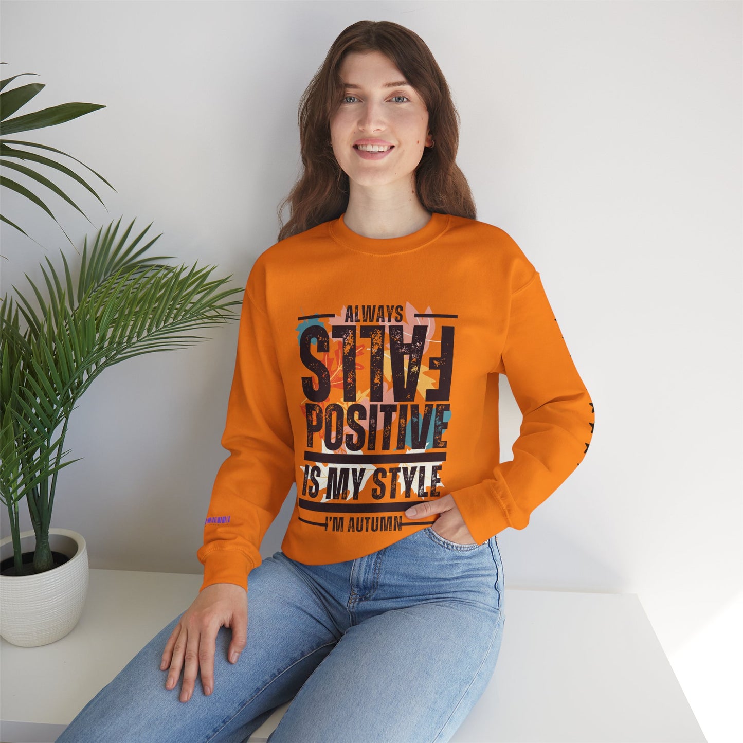Unisex Heavy Blend™ Crewneck Sweatshirt_ N2+ Series UHBCSS PT2WW027_ Limited Edition Pure Luxury By WesternWaves: