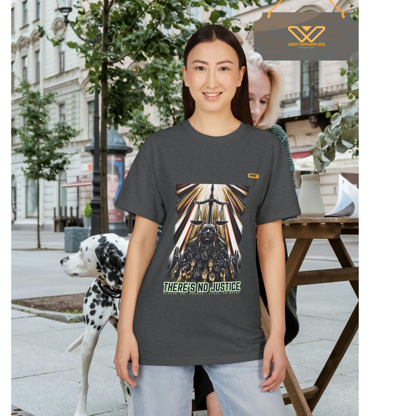 Unisex Sueded T-Shirt_ N8* Series USSTSHIRT_ Limited Edition Casual Elegance by WesternWaves:
