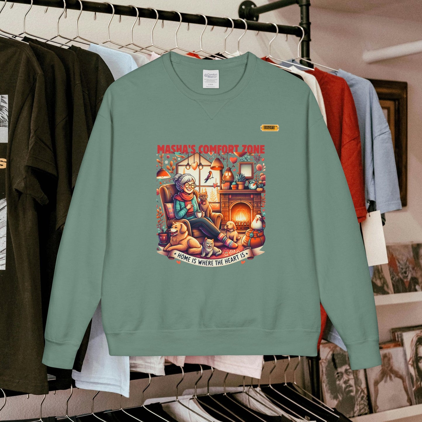 Crewneck Sweatshirt_ N7* Series CNSS PT2WW001_ Limited Edition Gift for Her, by WesternWaves: