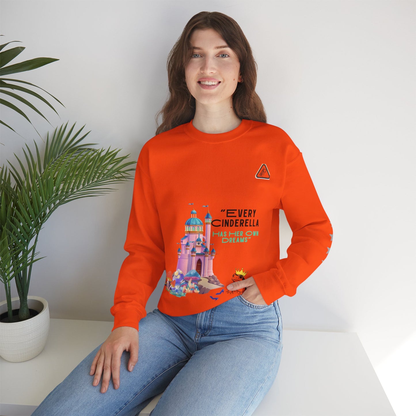 Unisex Heavy Blend™ Crewneck Sweatshirt_ N2 Series UHBCSS PT2WW007_ Limited Edition Pure Luxury By WesternWaves: