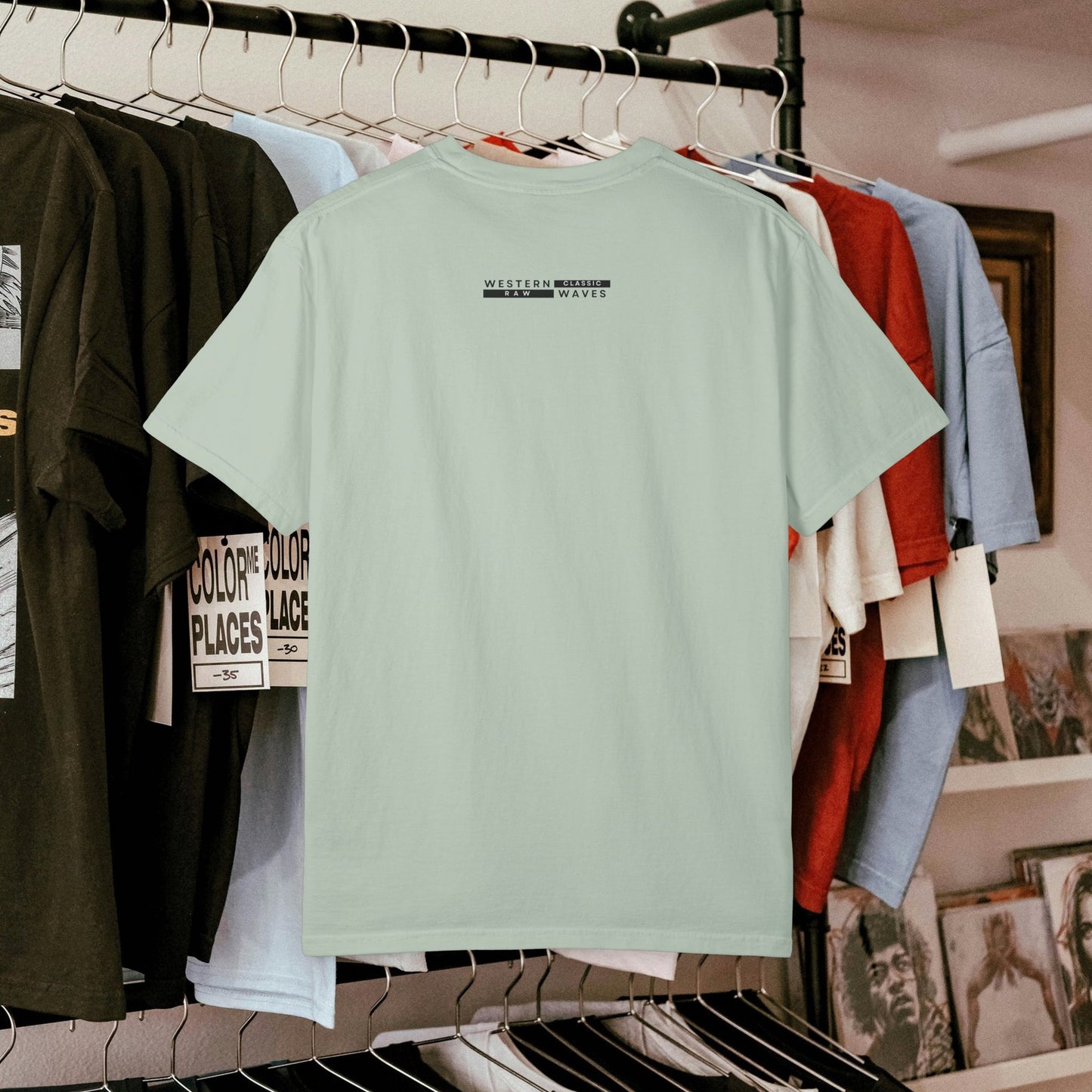 Unisex Garment-Dyed T-Shirt_ 26 June 2025_ Limited Edition Strength in Diversity by WesternWaves: