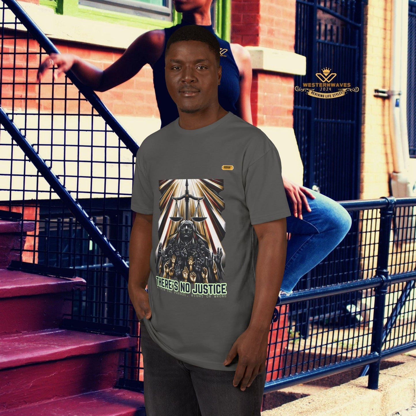 Unisex Sueded T-Shirt_ N8* Series USSTSHIRT_ Limited Edition Casual Elegance by WesternWaves: