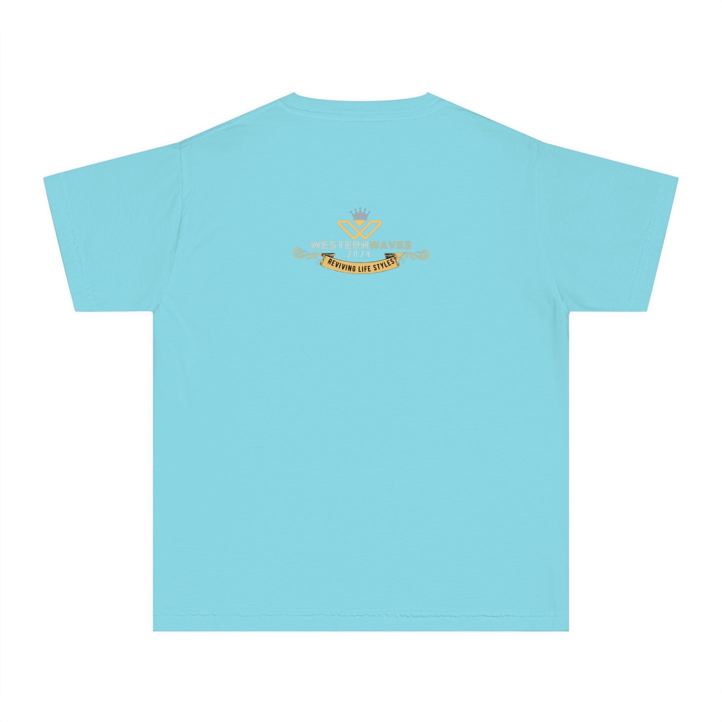 Youth Midweight Tee_ N2 Series YMT PT2WW005_ Limited Edition Durability & Lightweight Agility by WesternWaves: