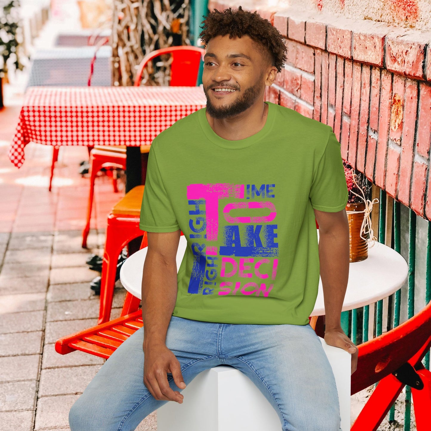 Unisex Softstyle T-Shirt_ N2+ Series USSTS FT2WW003_ Redefines Relaxation Limited Edition by WesternWaves: