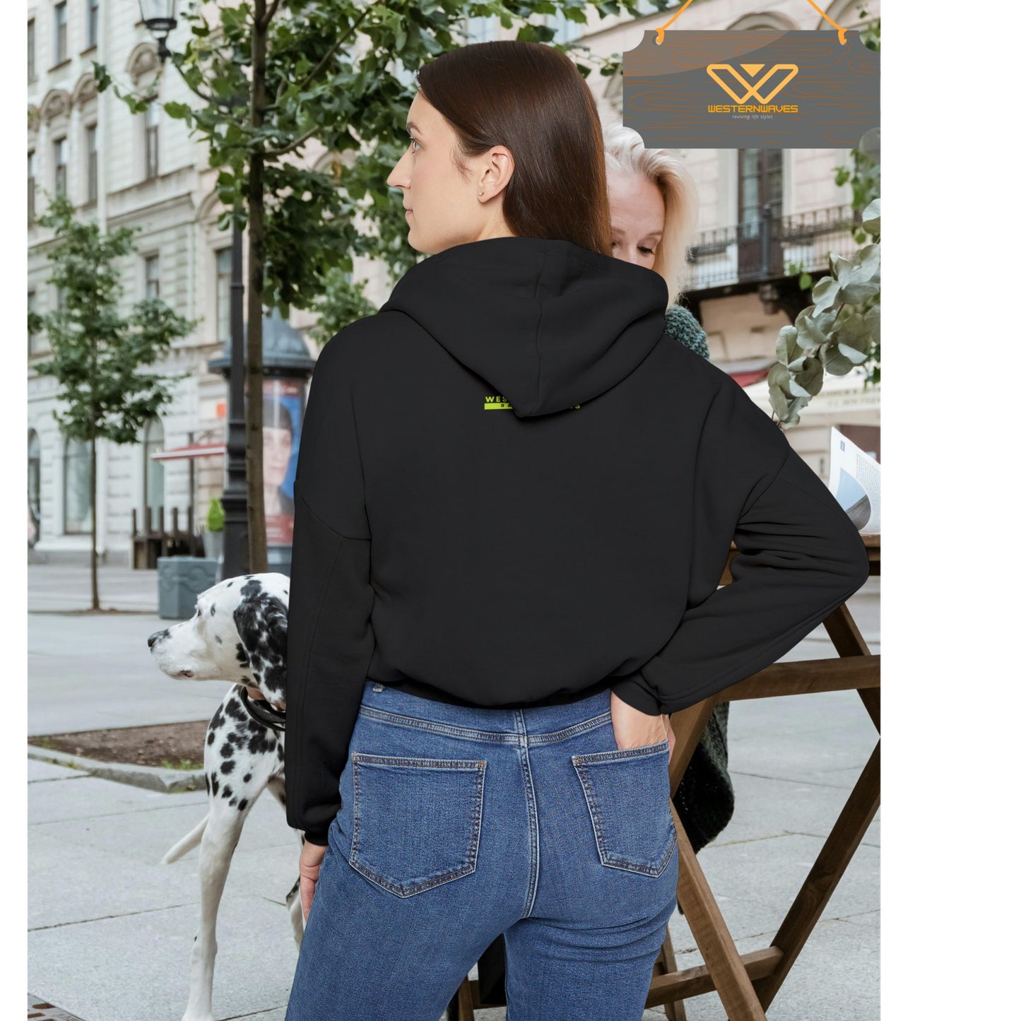 Cinched Bottom Hoodie_ N7 Series CBHOODIE PT2WW001_ Limited Edition Stylish & Inspirational Hoodie by WesternWaves: