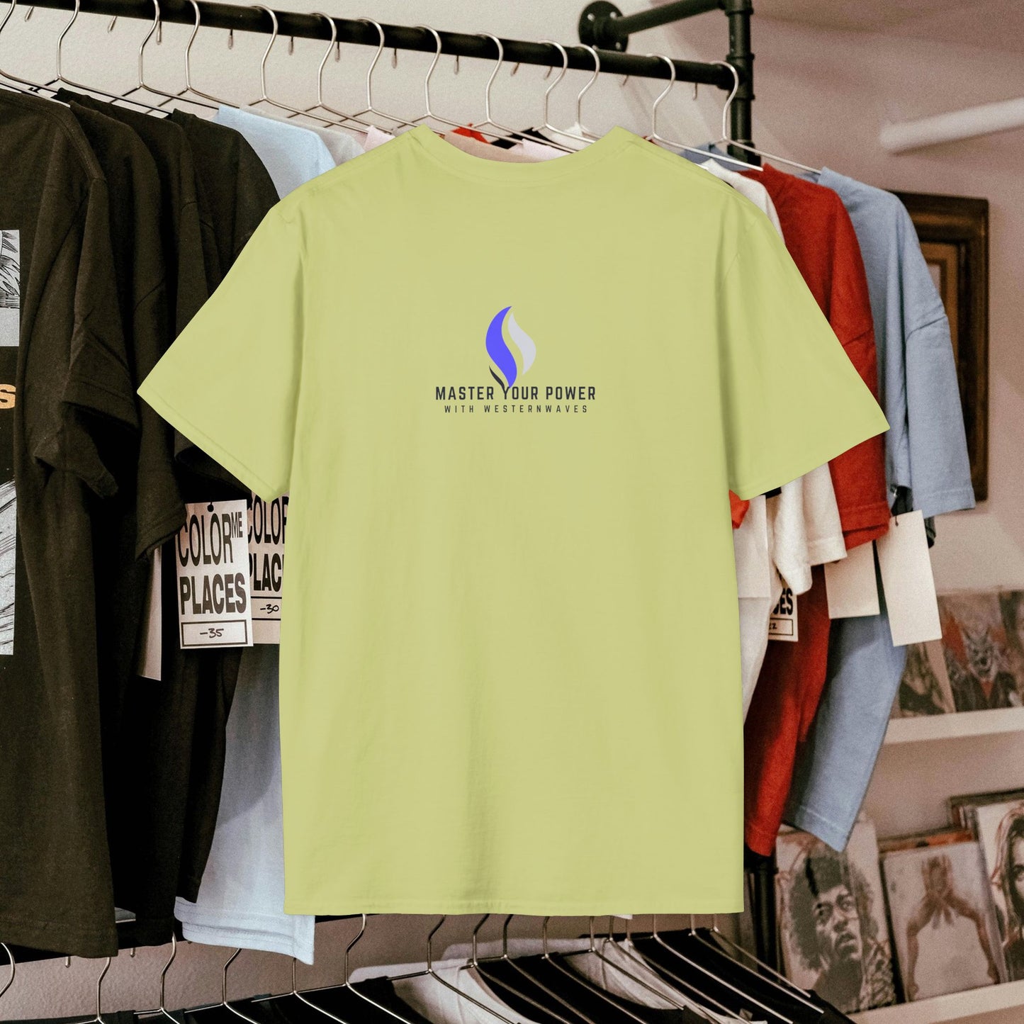 Unisex Softstyle T-Shirt_ N3+ Series USSTS FT2WW004_ Limited Edition by WesternWaves: