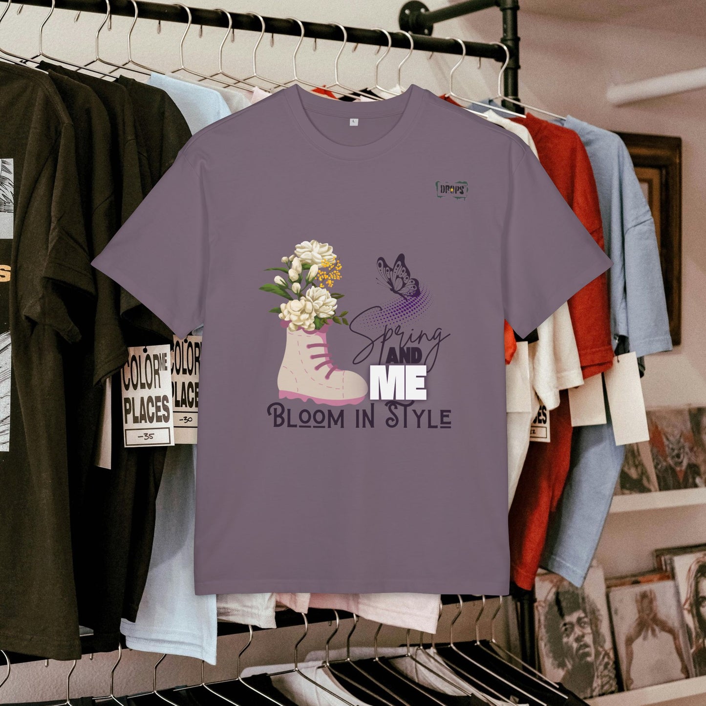 Unisex Oversized Tee_ N5+ Series USOSTEE PT2WW001_ Limited Edition by WesternWaves: