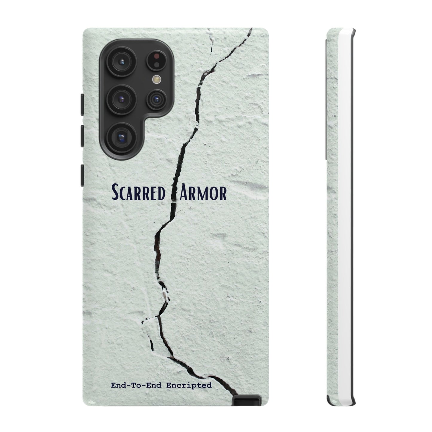 Tough Cases_ Samsung Galaxy Phone Case_ Series N8+ TCPCASE PT2WW003_ Limited Edition Scarred Armor Design Samsung Galaxy Phone Cases by WesternWaves: