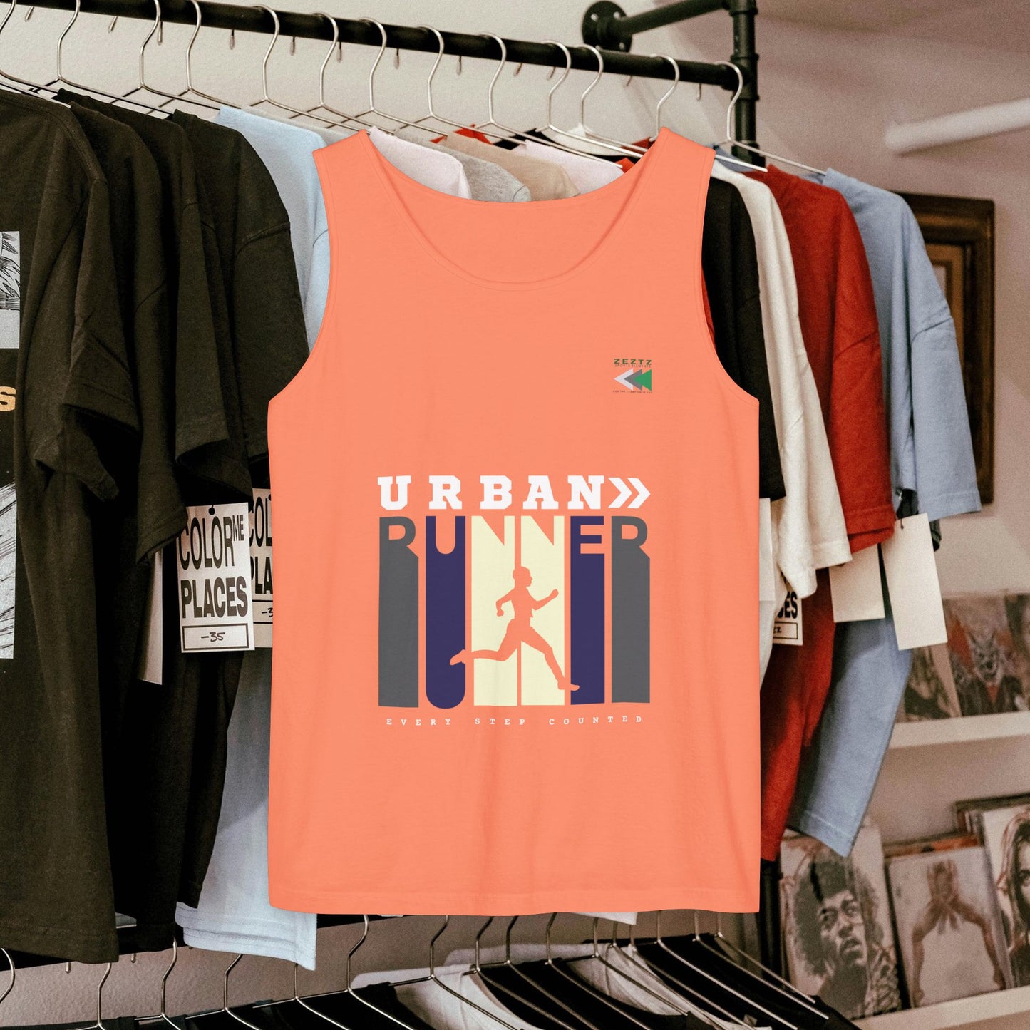 Unisex Garment-Dyed Tank Top_ 27 June 2025_ Limited Edition Summer Sports Apparel by WesternWaves: