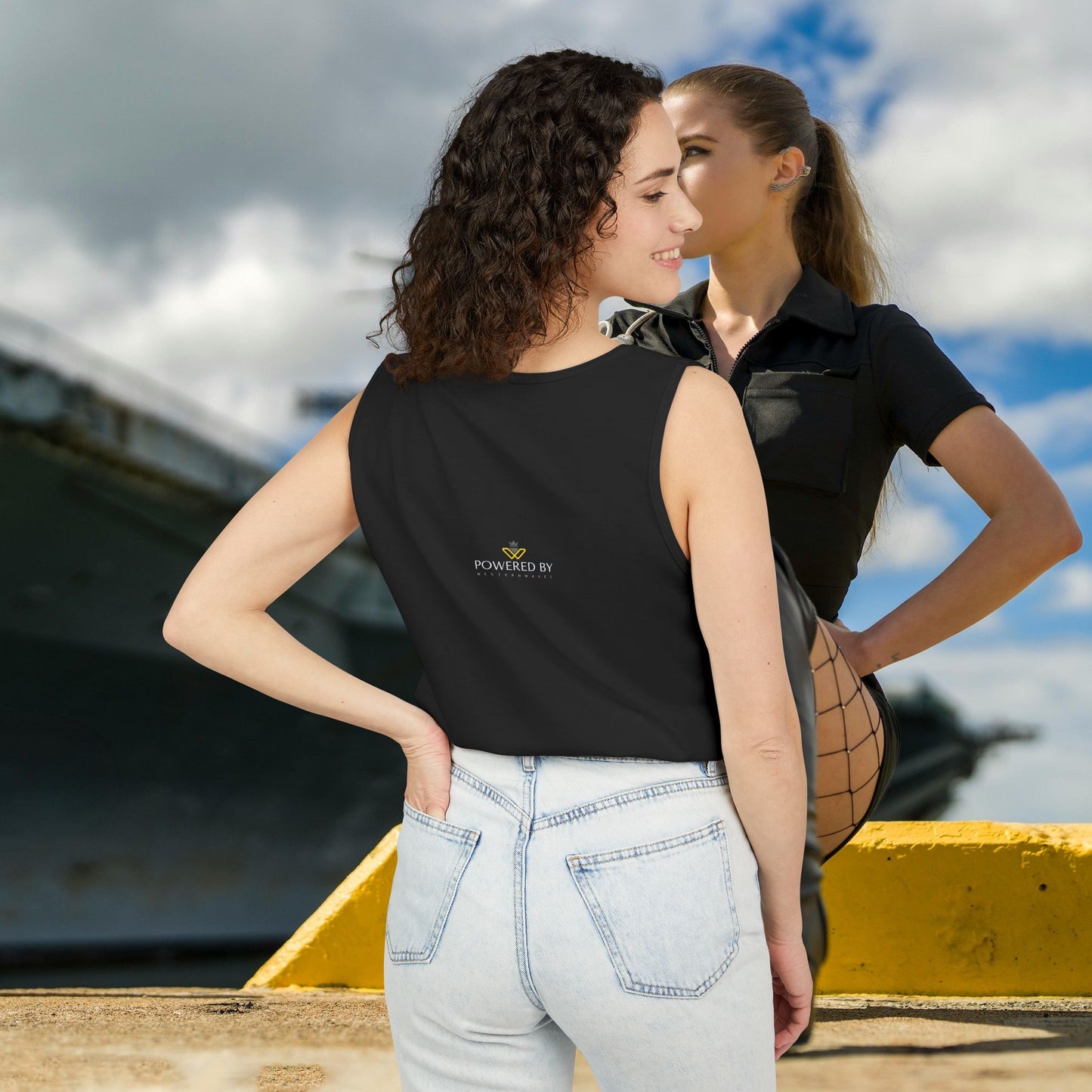 Unisex Garment-Dyed Tank Top_ 27 June 2025_ Limited Edition Summer Sports Apparel by WesternWaves:
