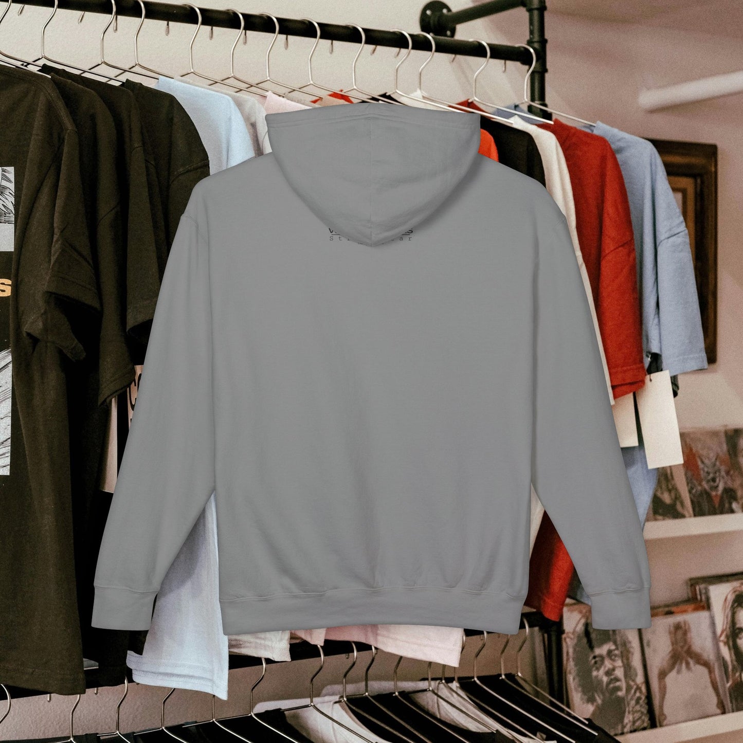Lightweight Hooded Sweatshirt_ Series UWD 053_ Limited Edition Floral Streetwear by WesternWaves: