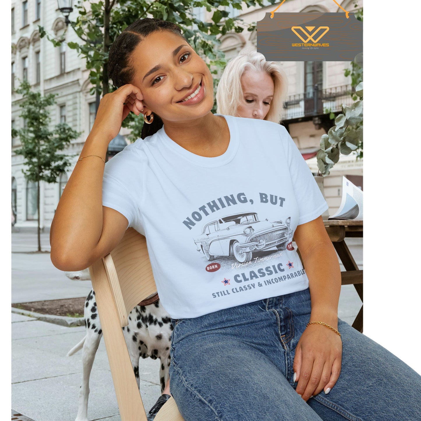 Unisex Softstyle T-Shirt_ N3+ USSTS FT2WW005_ Redefine Relaxation Limited Edition by WesternWaves:
