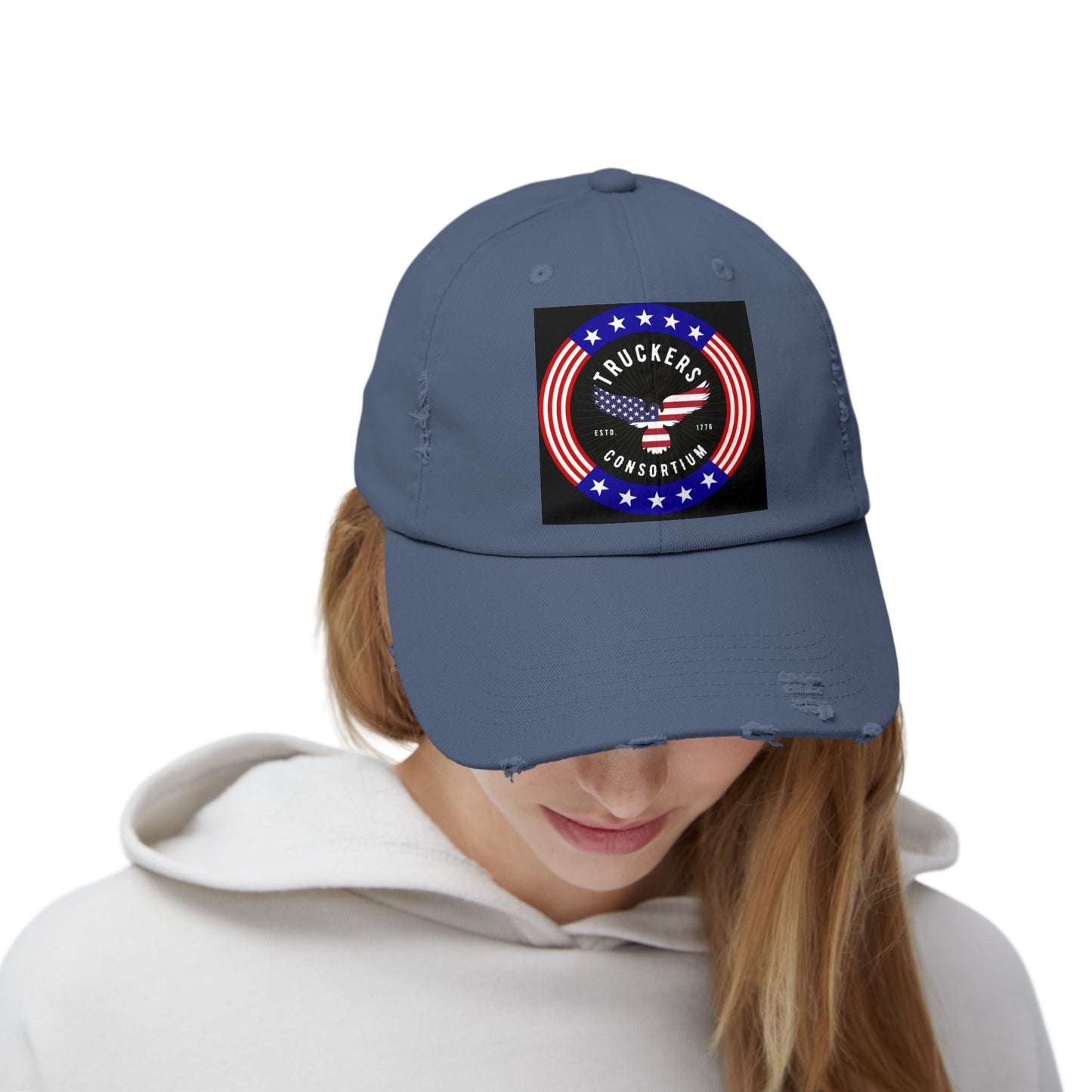 Unisex Distressed Cap_ N2 Series USDCAP PT2WW003_ Limited Edition Style & Comfort by WesternWaves: