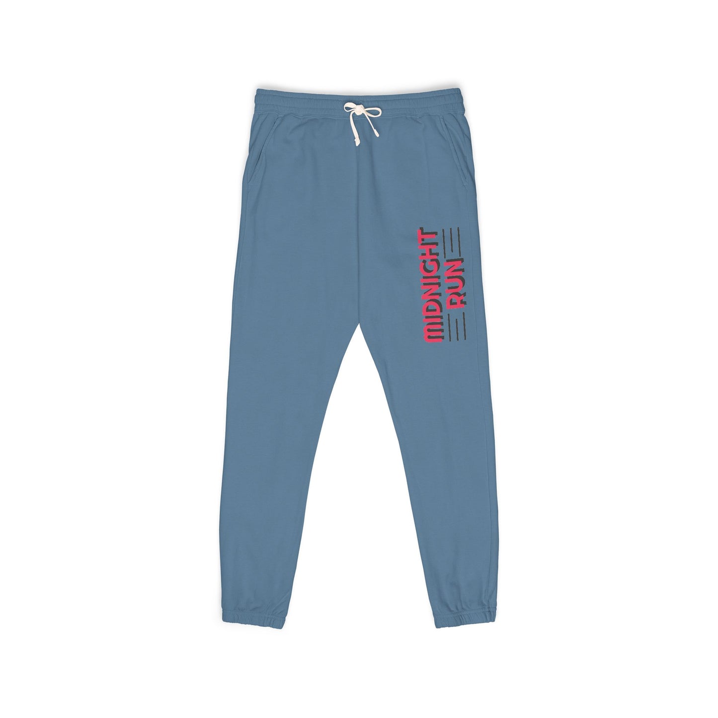 Unisex Fleece Sweatpants with Playful Design_ Series UWD 080_ Limited Edition Cozy Lounge Pants by WesternWaves: