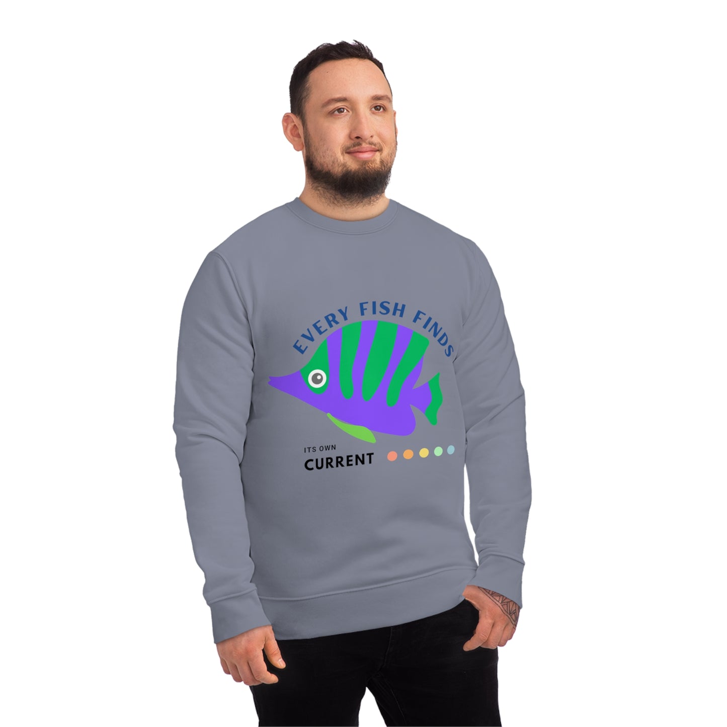 Unisex Changer Sweatshirt_ N+ Series USCSS PT2WW001_ Limited Edition Organic Comfort by WesternWaves: