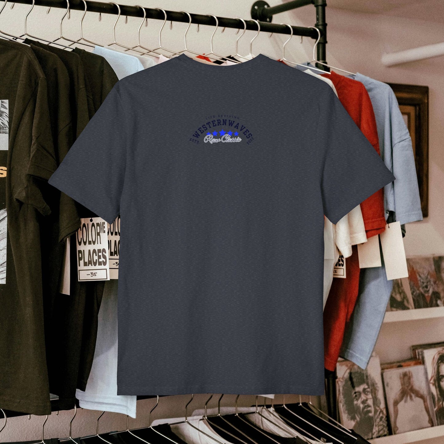 Unisex District® Re-Tee®_ N Series USDRR_ PT2WW001_ Sustainable Style by WesternWaves: