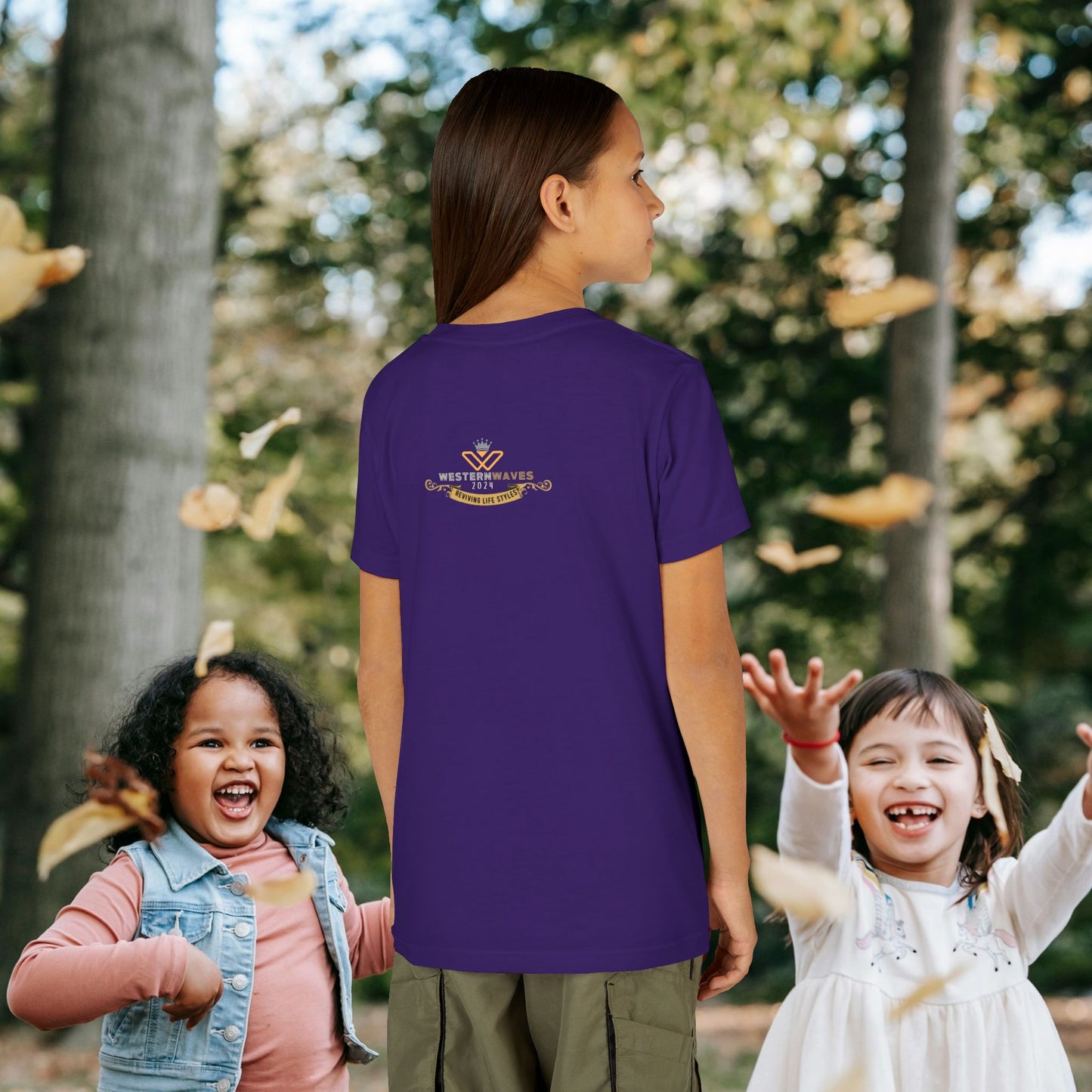 Youth Short Sleeve Tee_ N2 Series YSST PT2WW003_ Limited Edition Utmost Comfort by WesternWaves: