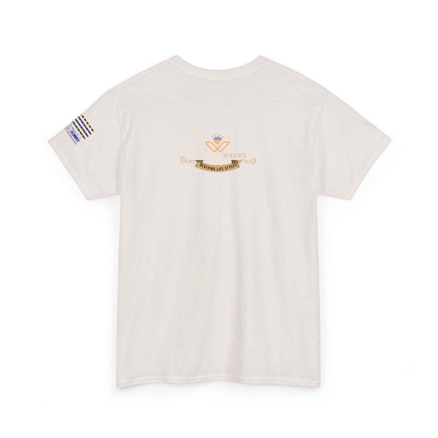 Unisex Heavy Cotton Tee_ Crafted from premium 100% cotton_ N+ Series UHCT PT2WV003_ Limited Edition by WesternWaves: