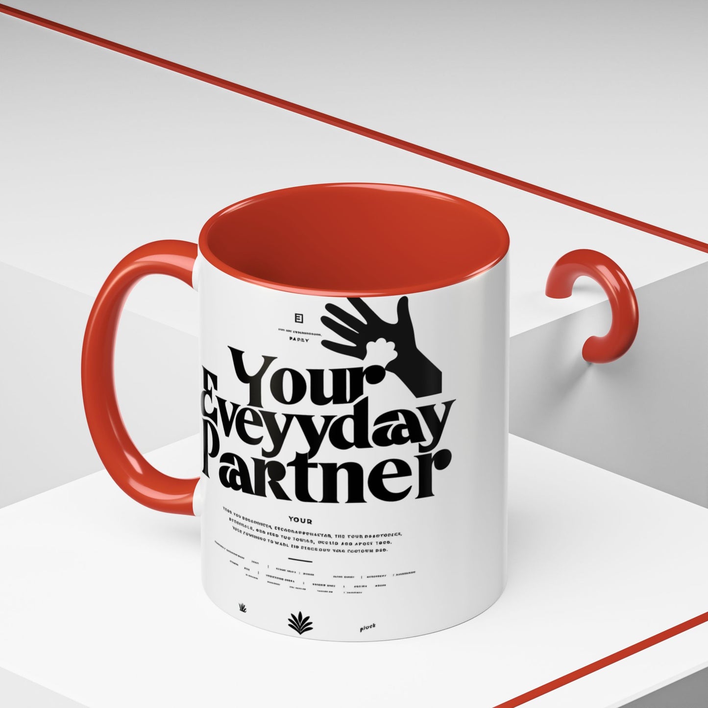 Accent Coffee Mug 11oz, 15oz_ N3* Series ACM11OZ PT2WW023_ Limited Edition Perfect Blend of Style by WesternWaves: