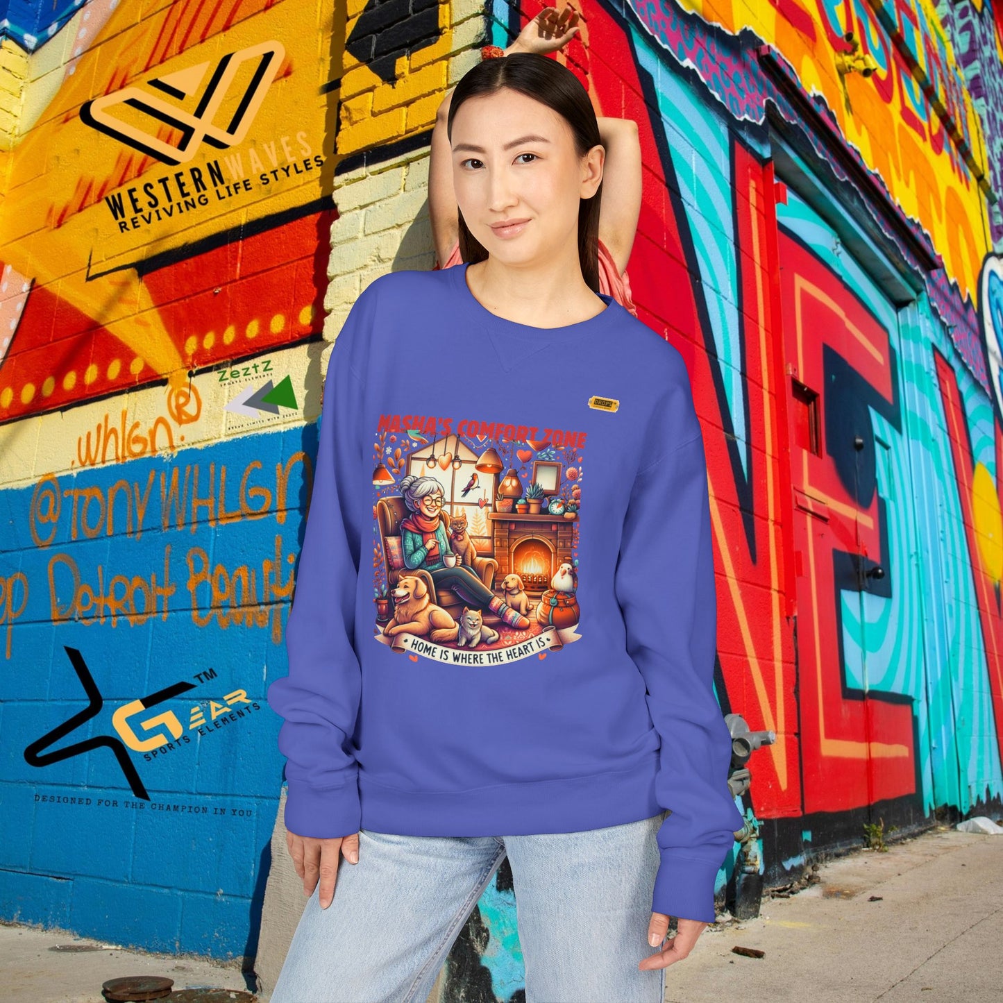 Crewneck Sweatshirt_ N7* Series CNSS PT2WW001_ Limited Edition Gift for Her, by WesternWaves: