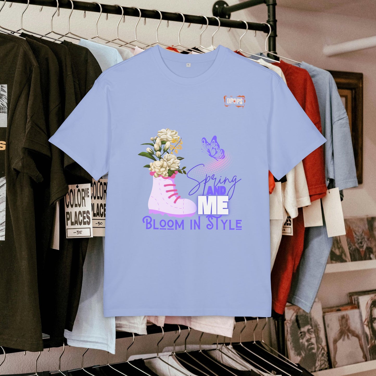 Unisex Oversized Tee_ N5+ Series USOSTEE PT2WW001_ Limited Edition by WesternWaves: