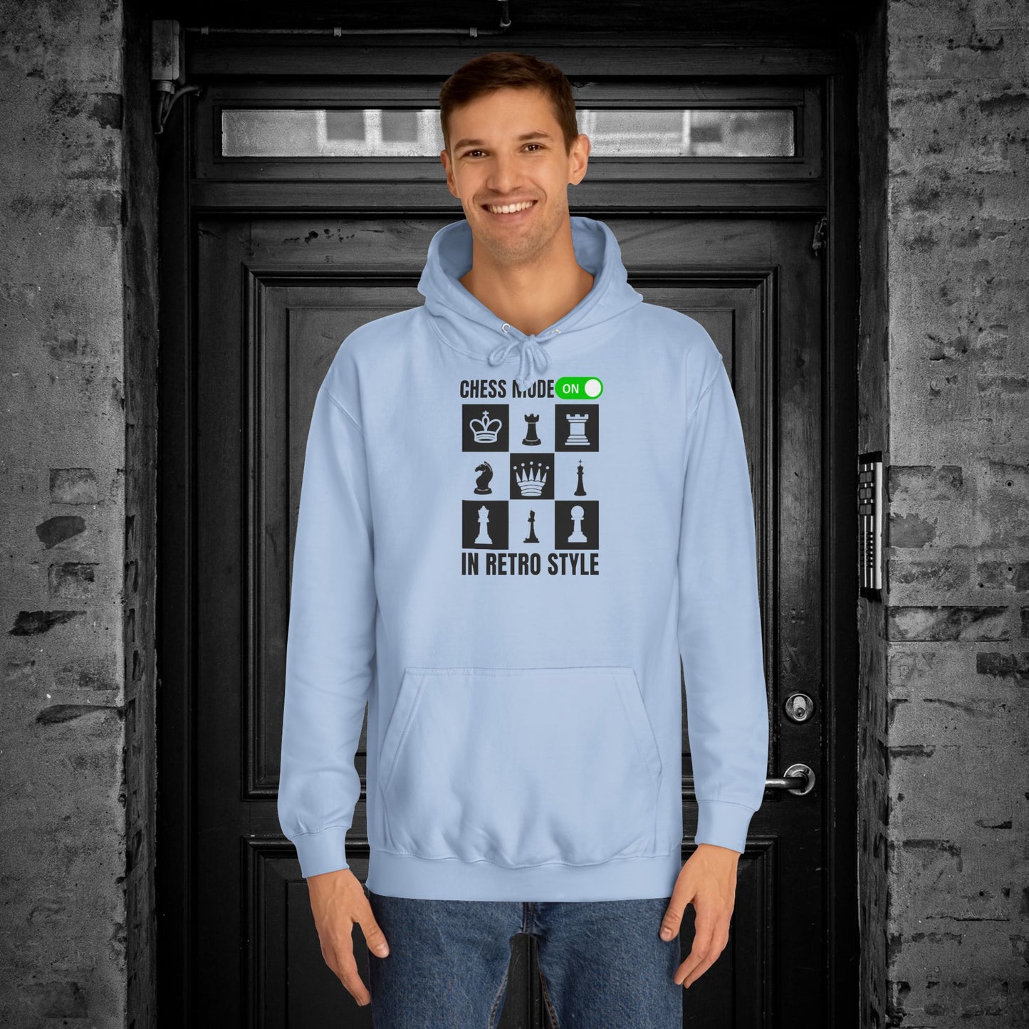 Unisex College Hoodie_ N3+ Series SCH PT2WW003_ Limited Edition Timeless Unisex Design by WesternWaves: