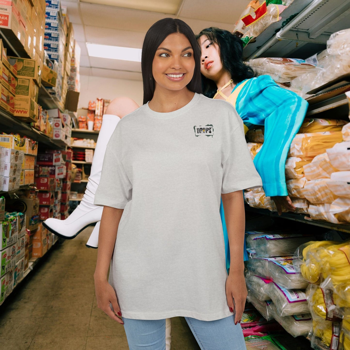 Unisex Heavy Oversize Tee_ N3+ Series USHBOZTEE Pt2WW0032_ Limited Edition Oversized Tee by WesternWaves: