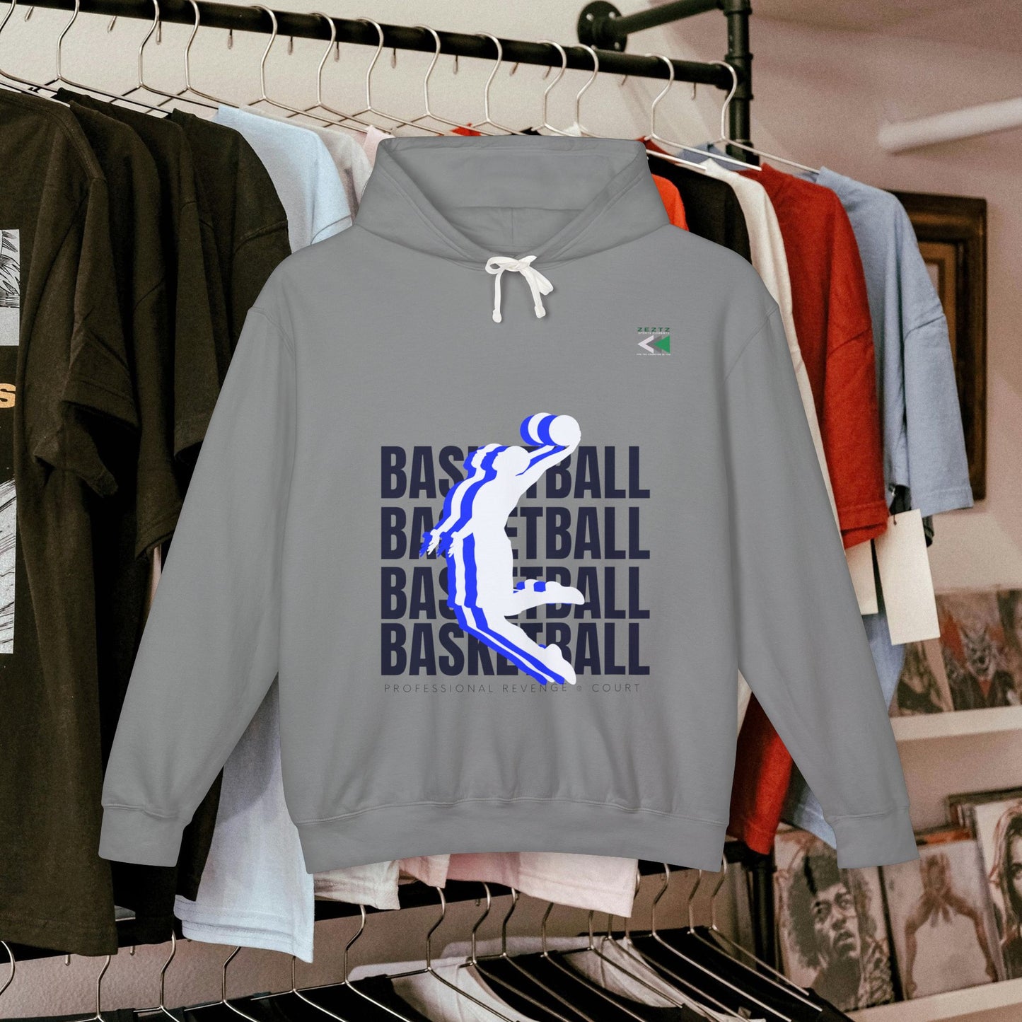 Unisex Lightweight Hooded Sweatshirt - Basketball Vibes for Sports Enthusiasts_ 02 April 2025_ 001