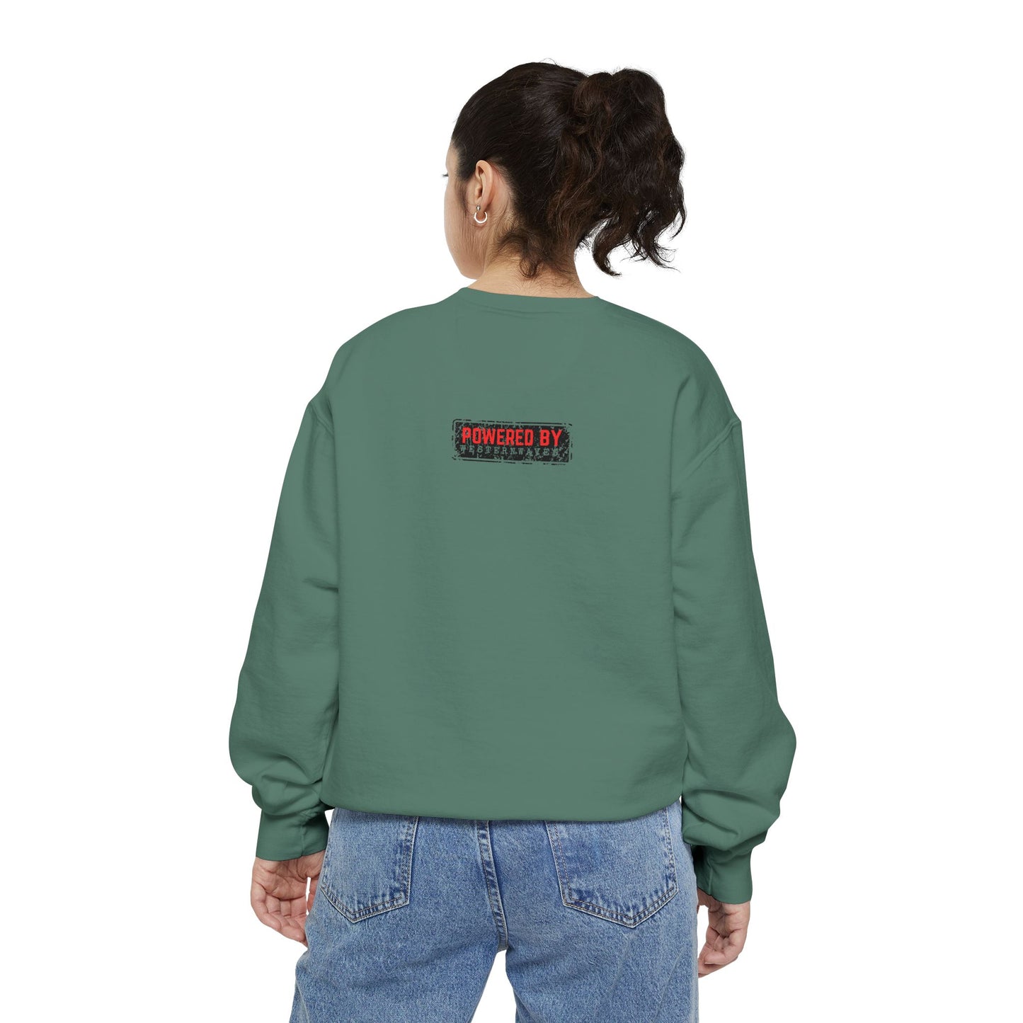 Motivational Unisex Garment-Dyed Sweatshirt, Cozy Pullover, Rise and Shine Apparel, Gift for Her, Inspirational Clothing