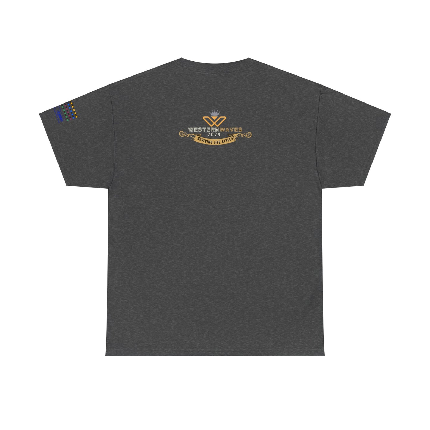 Unisex Heavy Cotton Tee_ Crafted from premium 100% cotton_ N+ Series UHCT PT2WV002_ Limited Edition by WesternWaves: