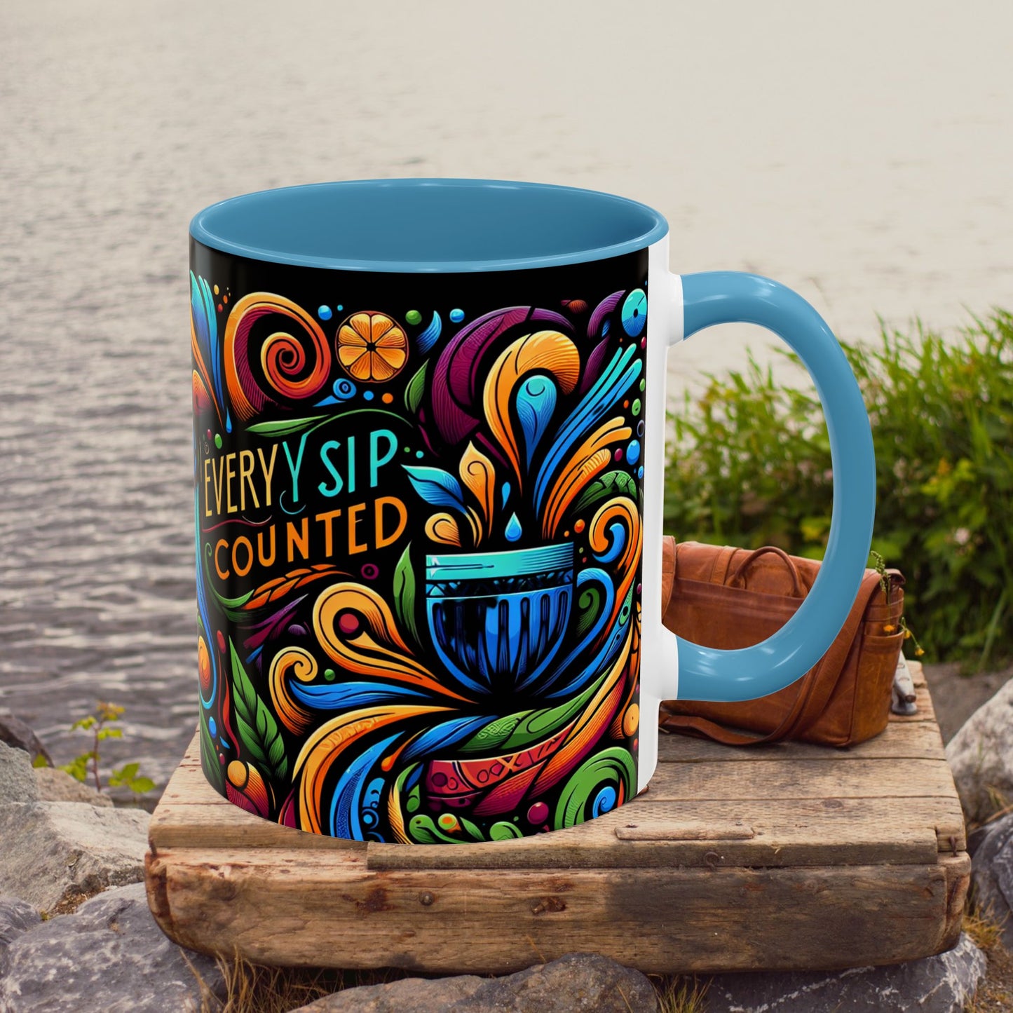 Accent Coffee Mug 11_ N3* Series ACM11OZ PT2WW022_ Limited Edition Perfect Blend of Style by WesternWaves: