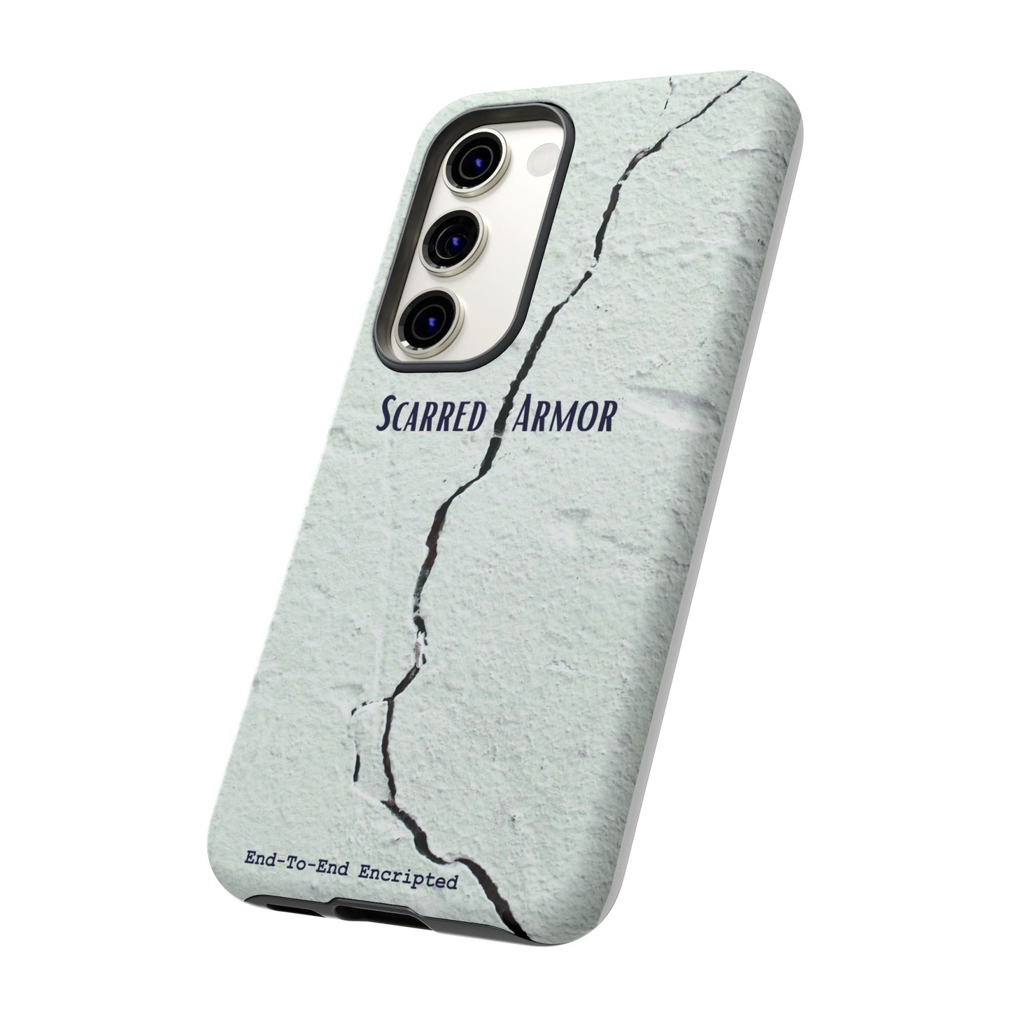 Tough Cases_ Samsung Galaxy Phone Case_ Series N8+ TCPCASE PT2WW003_ Limited Edition Scarred Armor Design Samsung Galaxy Phone Cases by WesternWaves: