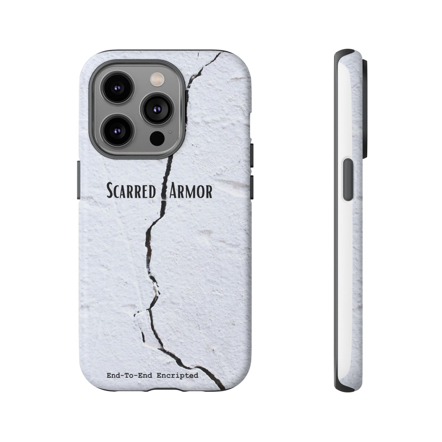 Tough iPhone Cases Phone Case_ Series N8+ TCPCASE PT2WW001_ Limited Edition Scarred Armor Design iPhone Cases by WesternWaves:
