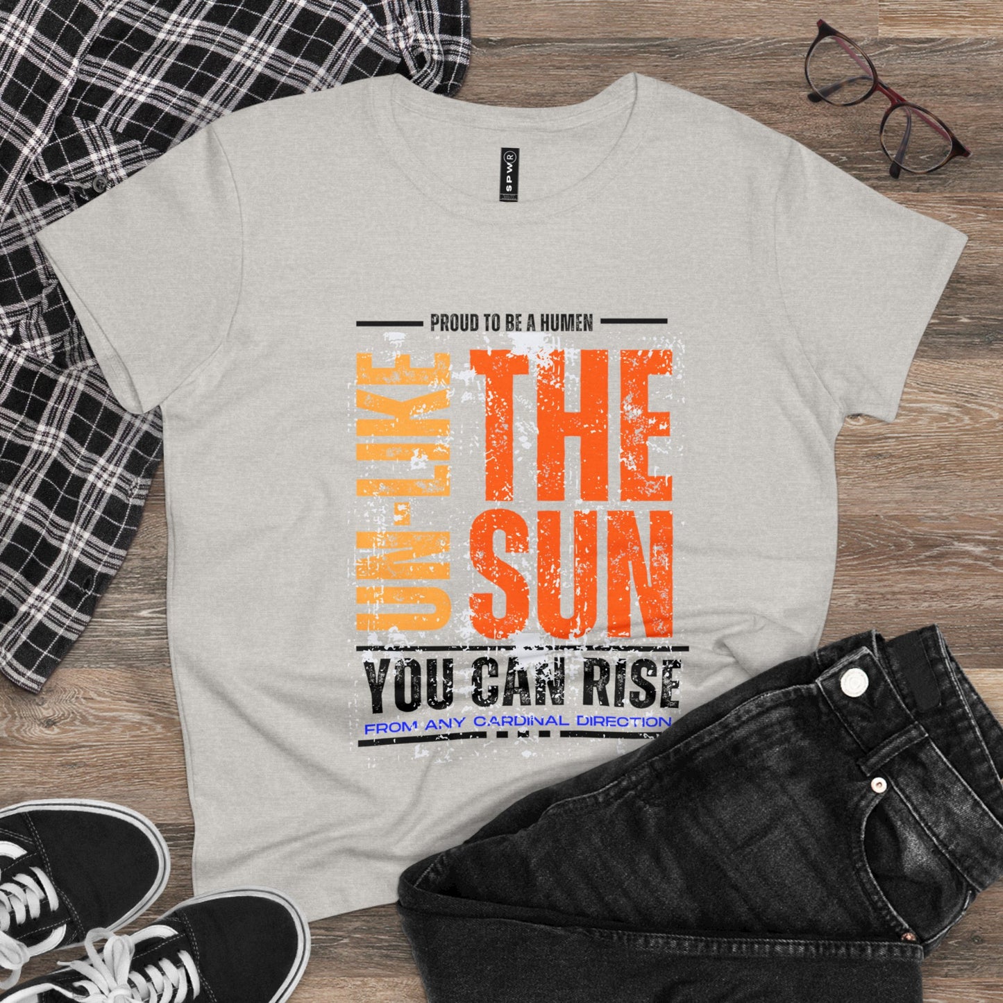 Women's Midweight Cotton Tee_ Essential Comfort_ N2+ Series SSTS PT2WW005_ Limited Edition Perfect Blend of Comfort by WesternWaves: