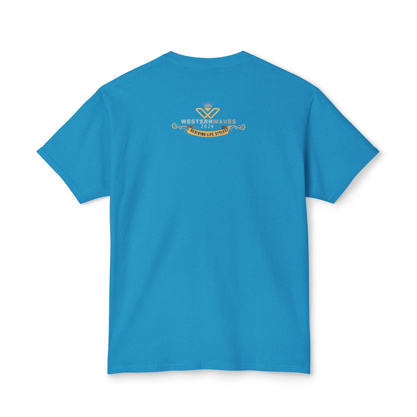 Unisex HD Cotton™ T-shirt_ N+ Series USHDCTS PT2WW003_ Limited Edition Unisex HD Cotton™ T-shirt by WesternWaves