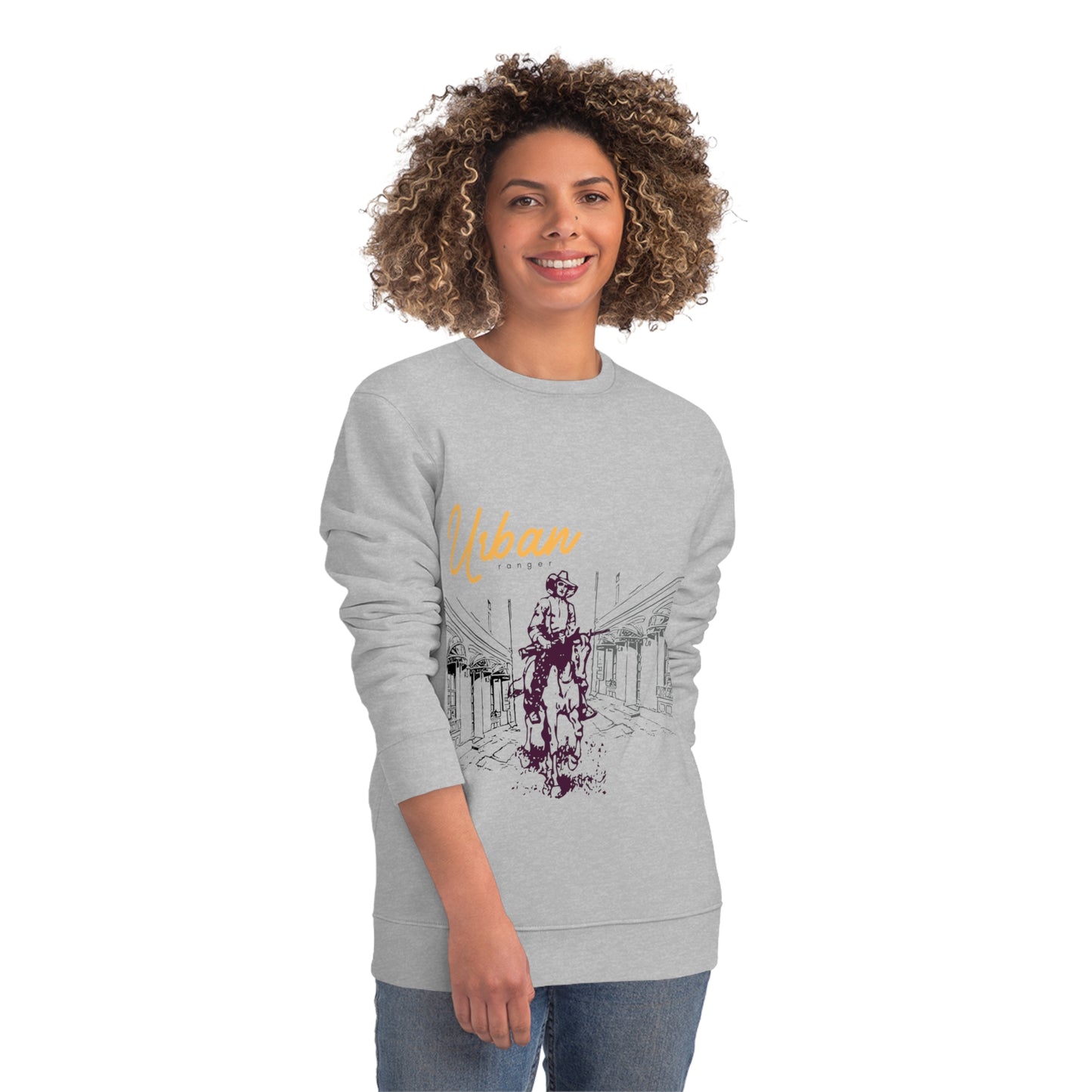 Unisex Changer Sweatshirt_ N2+ Series USCSS PT2WW001_ Limited Edition Fashion-forward Design by WesternWaves: