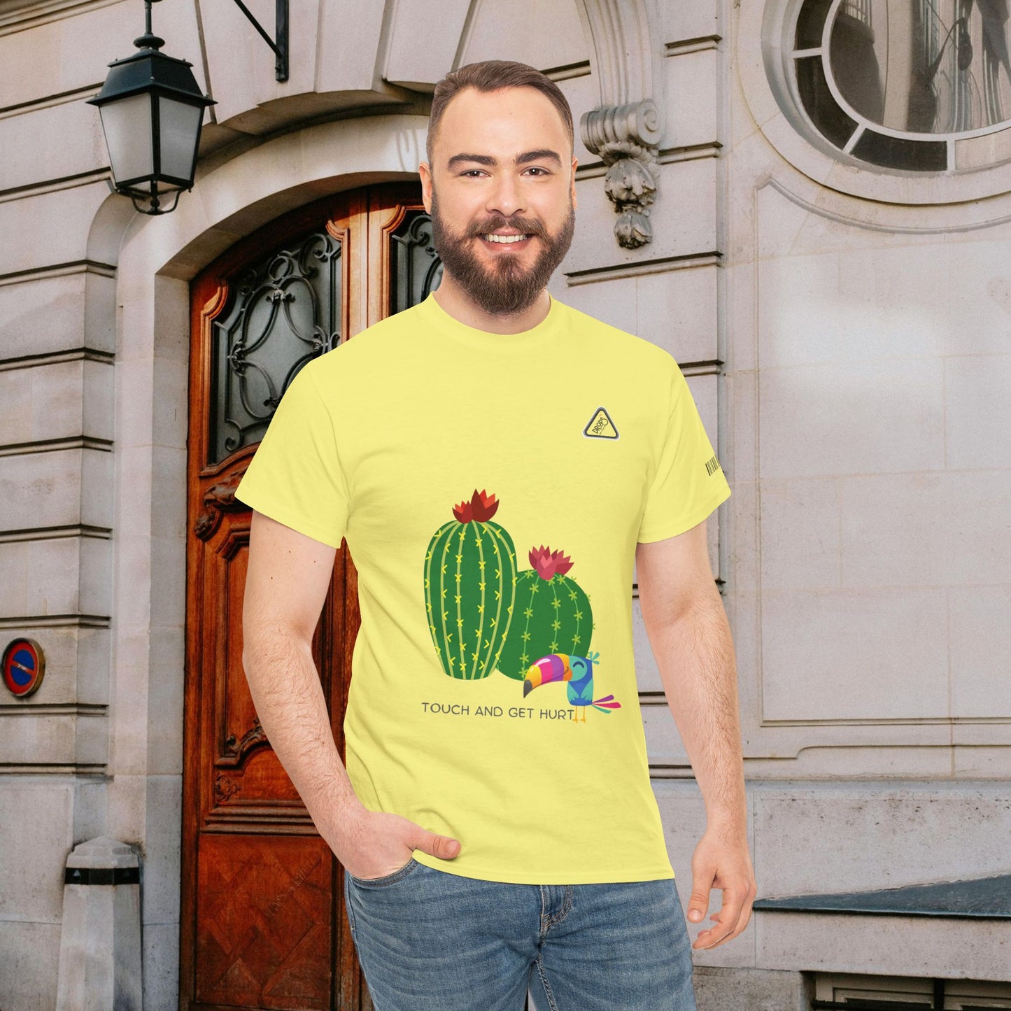 Unisex Heavy Cotton Tee_ Crafted from premium 100% cotton_ N2 Series UHCT PT2WW001_ Limited Edition Comfort & Durability by WesternWaves: